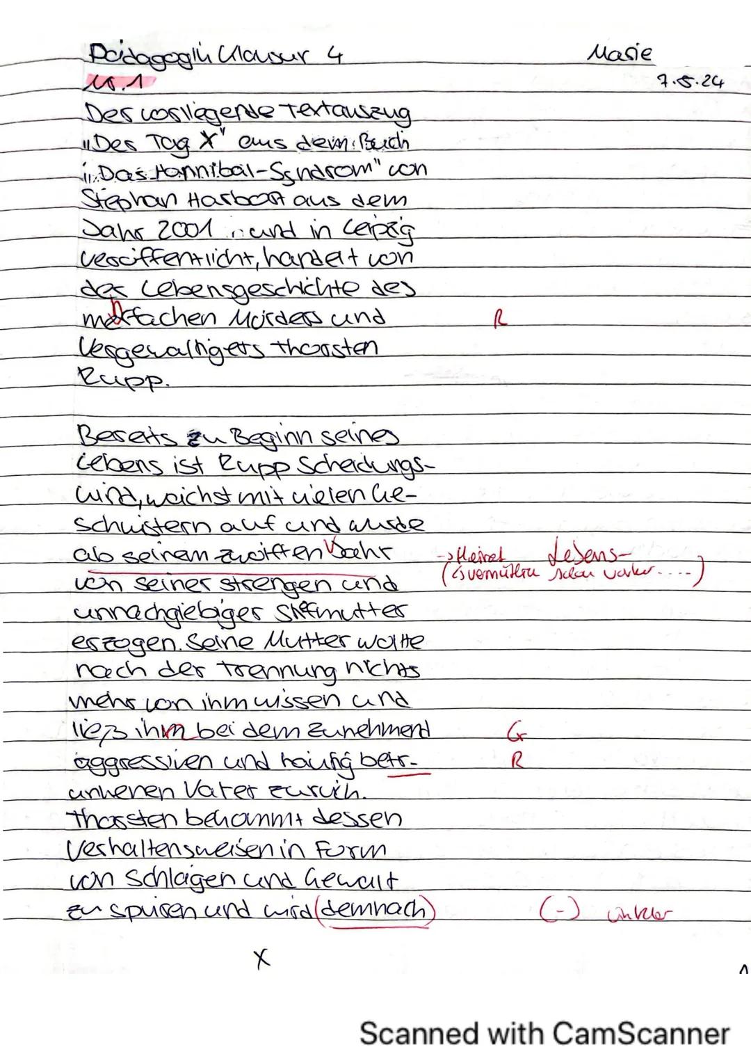 Q1 Leistungskurs Erziehungswissenschaft
2. Klausur (2. Halbjahr)
07.05.2024
Aufgaben:
1. Beschreiben Sie die Ereignisse und Umstände, die fü