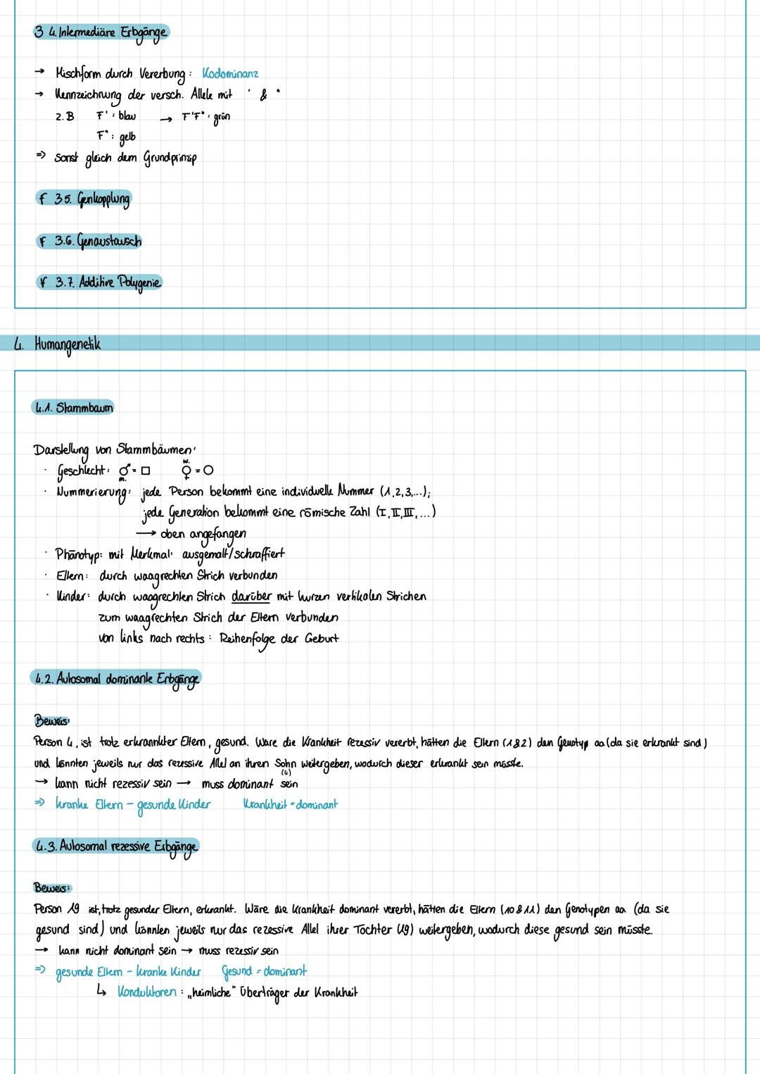 # Klausur - Biologie
## Thema: Genetik
1. Molelwargenetik og
2. Zytogenetik
3. Klassische Genetik
4. Humangenetik
5. Gentechnik
F1.3 Repl