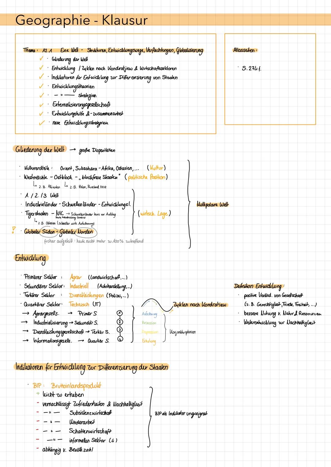 LEARN
# Wichtig für die Klausur am Mittwoch, 8.11.
- Indikatoren zu Entwicklungsstand
- Klassische Entwicklungstheorien (Unterscheidung end