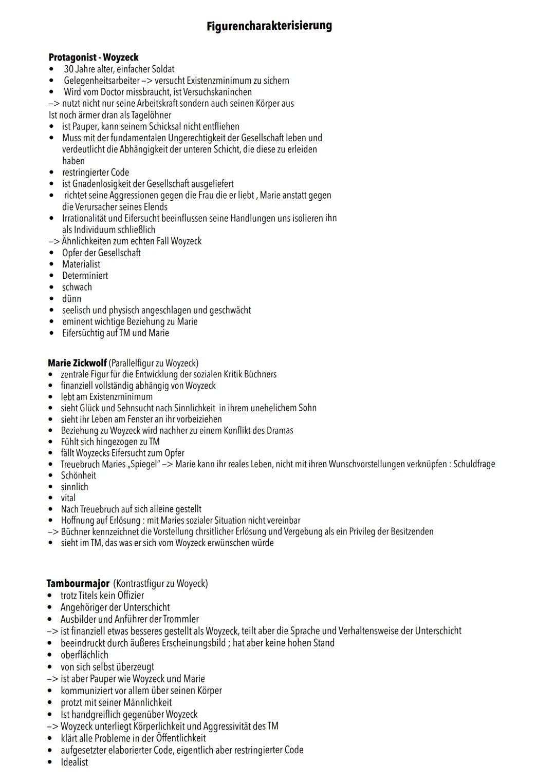 Mündliches deutsch Abitur 2024
Nordrhein-Westfalen
Woyeck # Woyzeck, das Liebesdrama
soziales Drama, da es die sozialen Ungleichheiten, Un