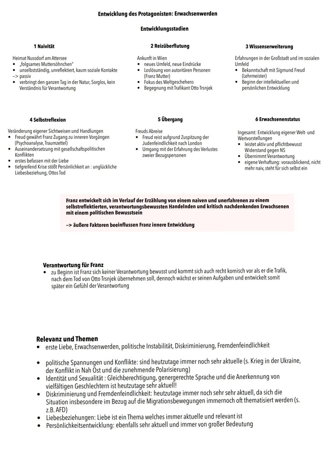 Mündliches Deutschabitur 2024
Nordrhein-Westfalen
Der Trafikant Der Adolzensroman „Trafikant"
TATTZ-Satz
Der Adolzensroman „Der Trafikant" v