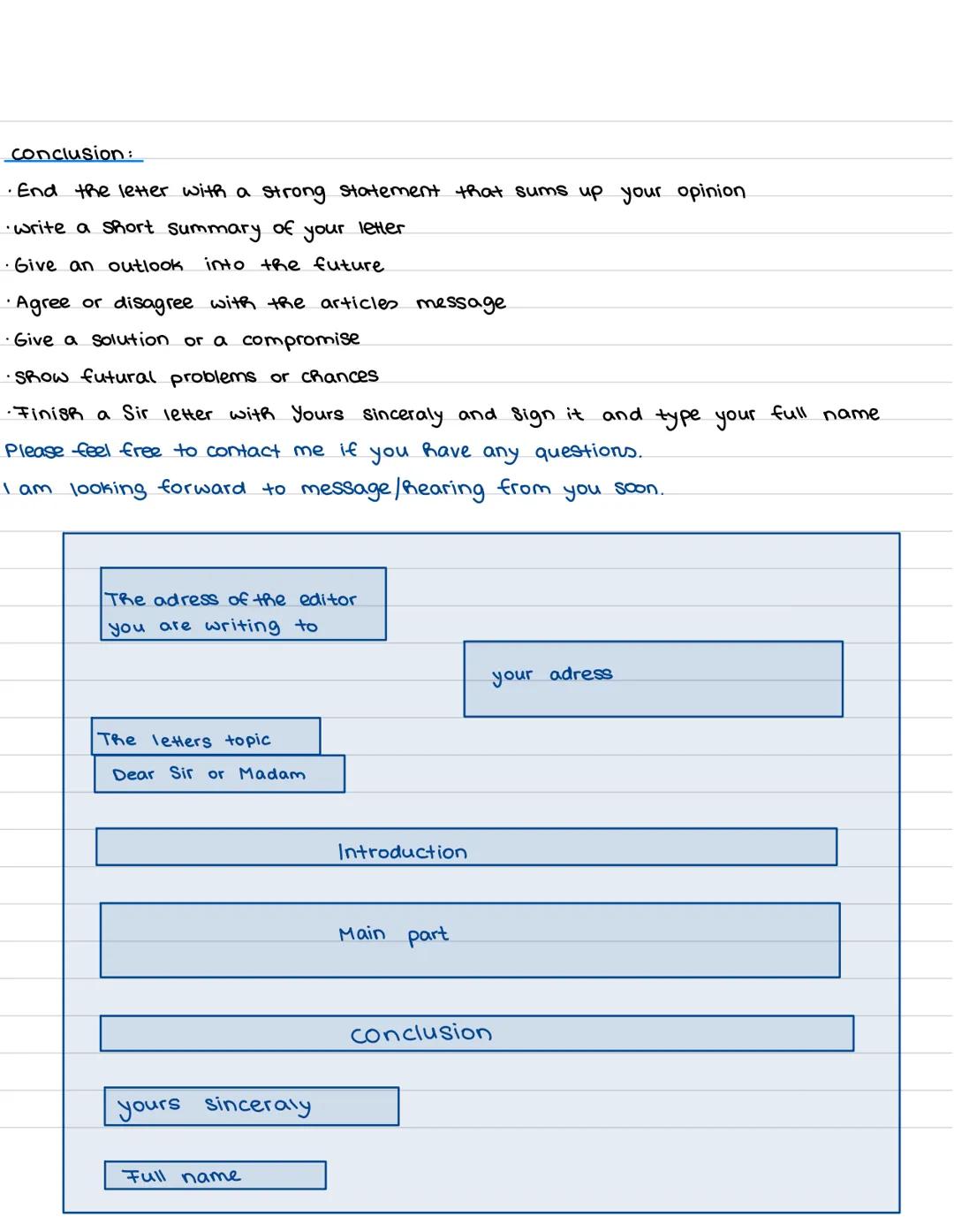 Mediation
Vorbereitung
Aufbau
·an wen schreiben?
·Zweck des Texts?
·was für ein Text?
Stil des Texts?
·überschrift: Spannend.
Einleitung kur