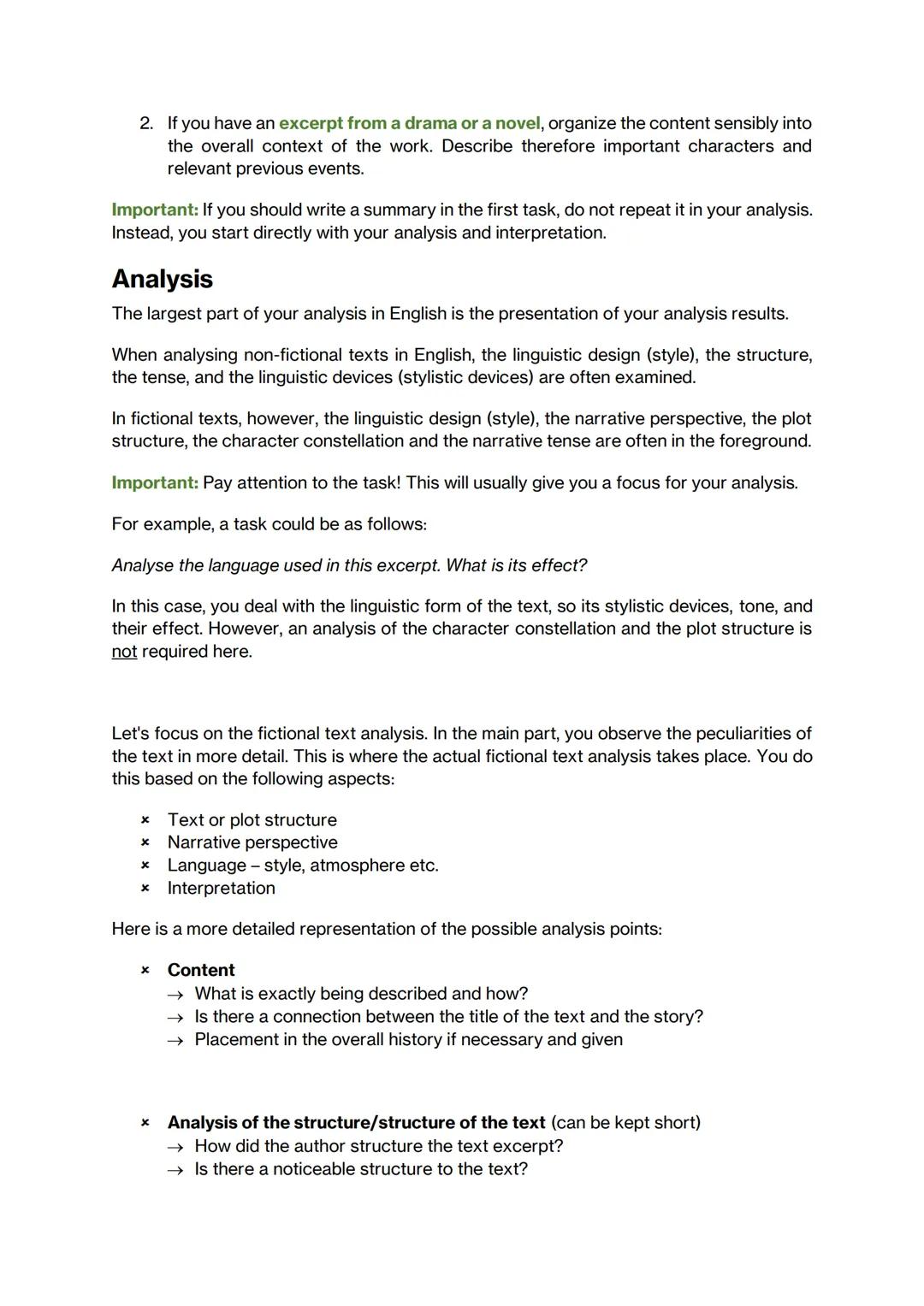 How to write an analysis
Construction
1. Introduction
2. Body/Main part
2.1. Summary
2.2. Analysis
3. Conclusion
How to write an introductio