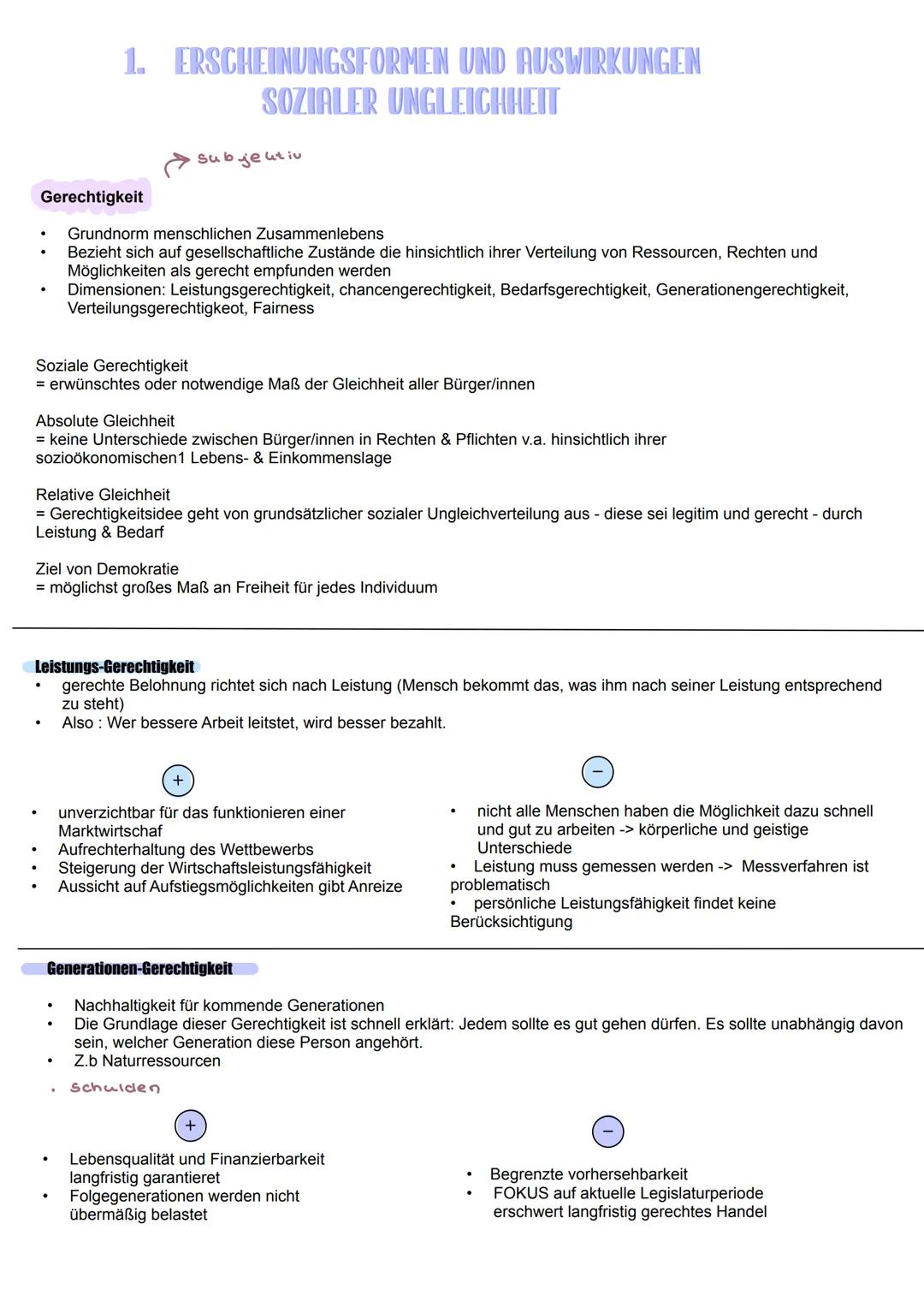 STRUKTUREN SOZIALER
UNGLEICHHEIT
Inhaltsfeld 6:
Strukturen sozialer Ungleichheit,
sozialer Wandel und soziale
Sicherung
Erscheinungsformen u