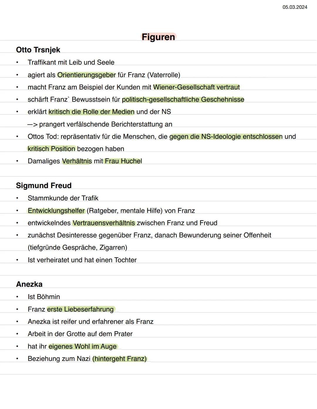 Adoleszenz
Roman in der die Adoleszenz (Phase zwischen Kindheit & Erwachsenalter) und das
Krisenbehaftete Heranwachsen des Protagonisten im