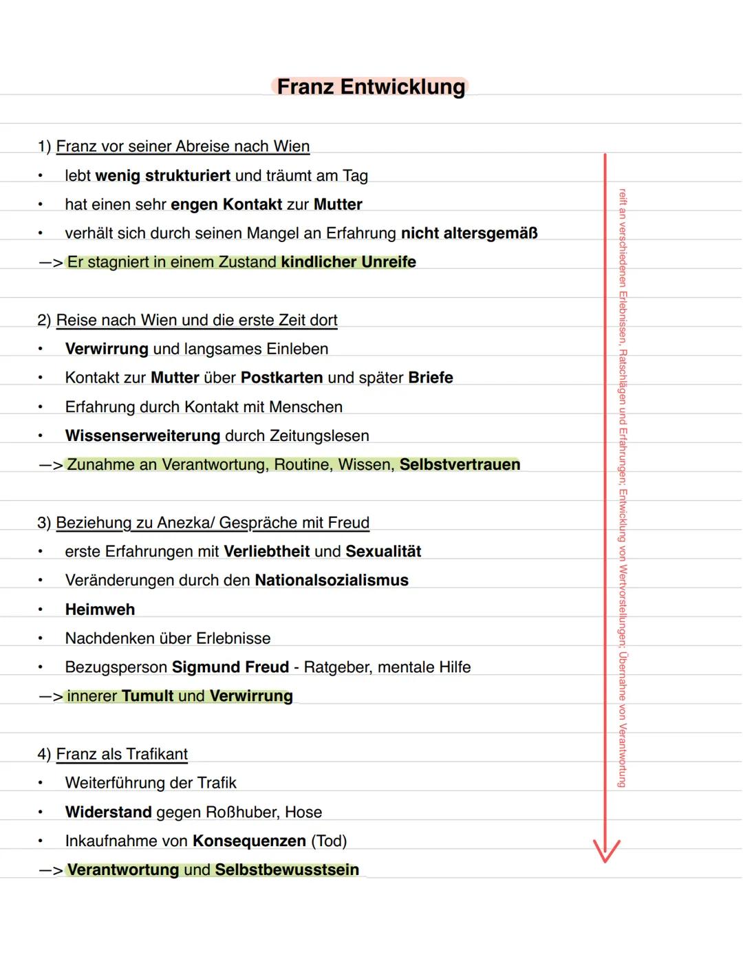 Adoleszenz
Roman in der die Adoleszenz (Phase zwischen Kindheit & Erwachsenalter) und das
Krisenbehaftete Heranwachsen des Protagonisten im