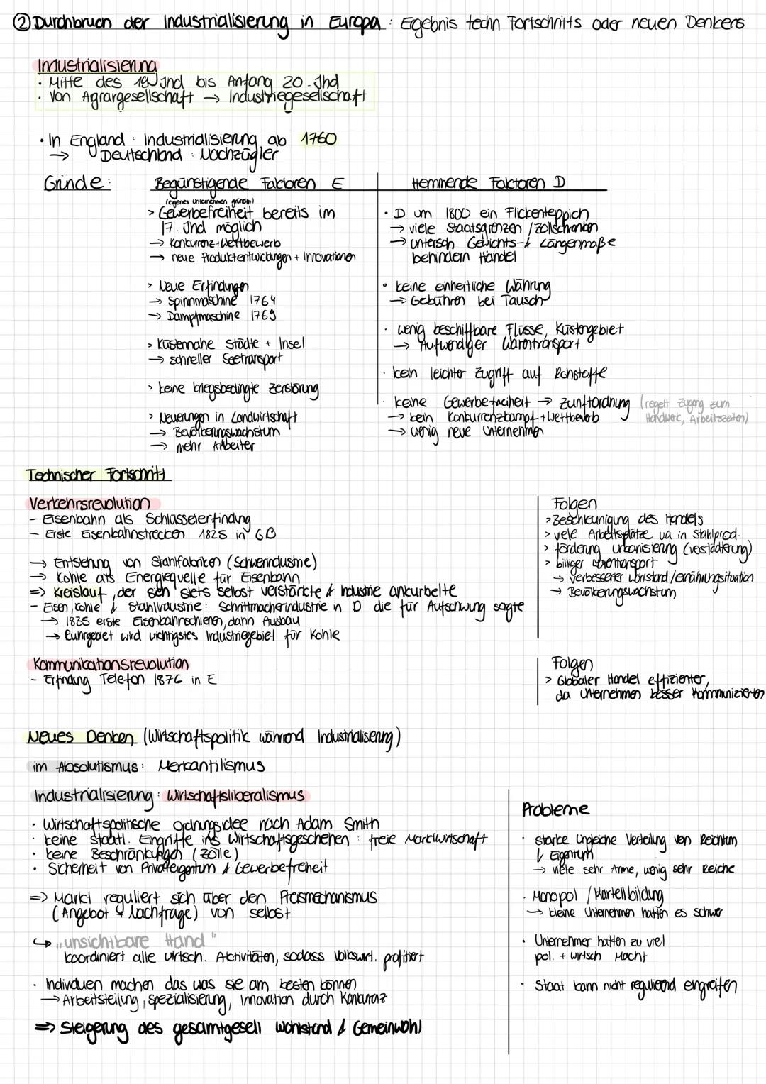 ①Wege in die westliche Moderne
politische Revolution:
Ab 1789 (Fiz Revolution), (1776 (Amer. Unabhängigkeit) )
Ausbreitung demokratischer Mi