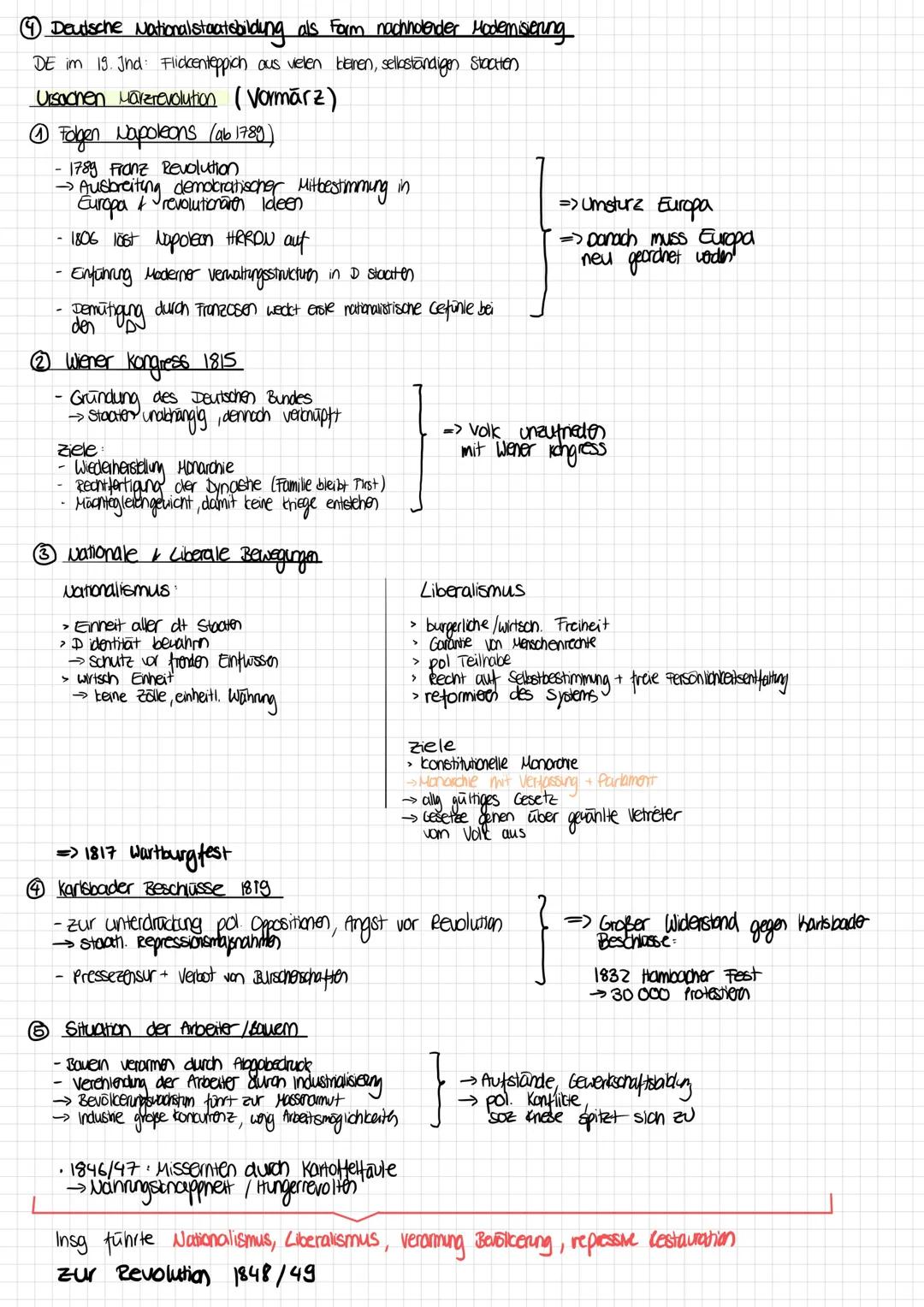 ①Wege in die westliche Moderne
politische Revolution:
Ab 1789 (Fiz Revolution), (1776 (Amer. Unabhängigkeit) )
Ausbreitung demokratischer Mi
