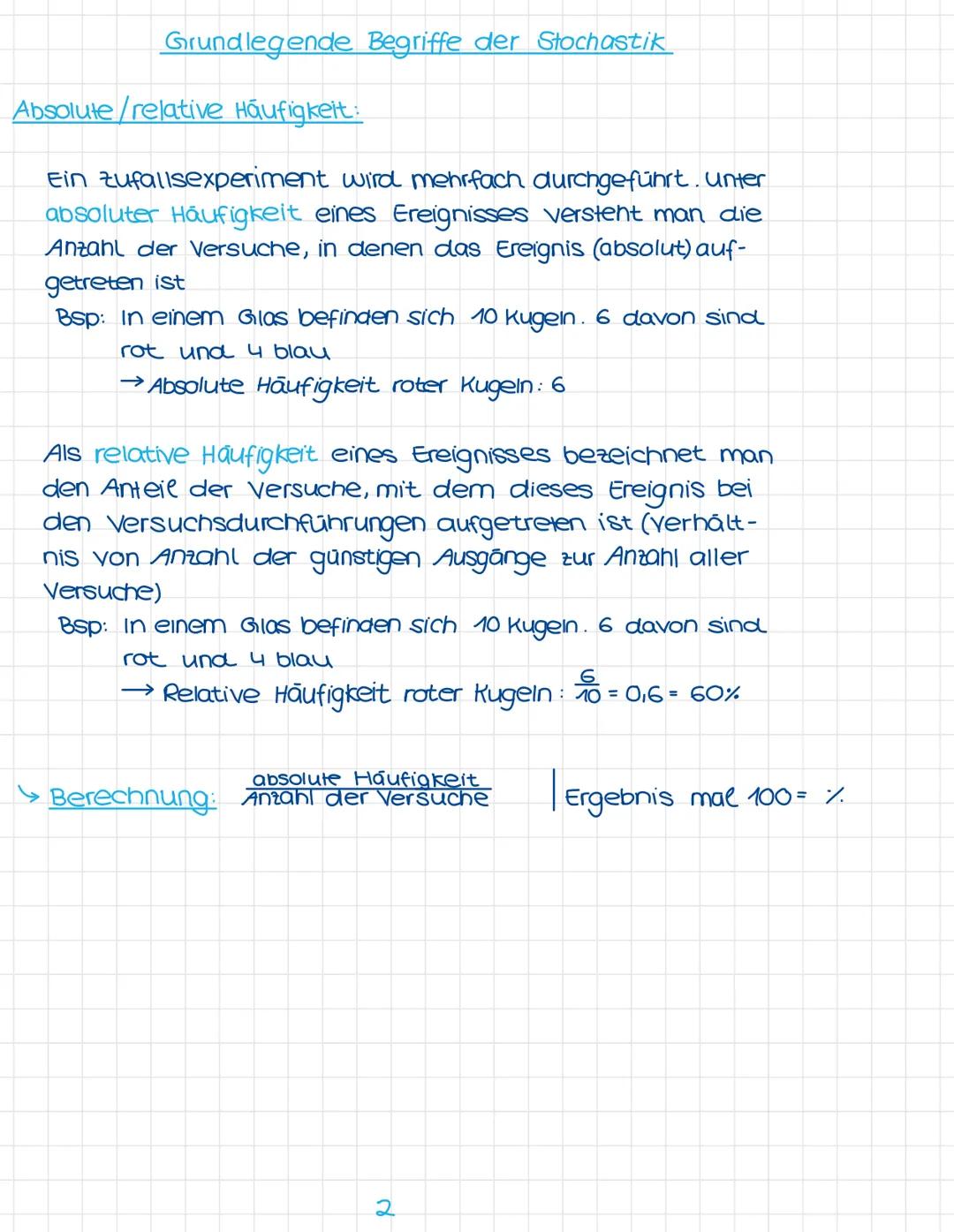 Ma12 GK
Wiederholung:
Grundlegende Begriffe für die Stochastik
• Ergebnis, Ergebnismenge, Ereignis, sicheres und unmögliches Ereignis
• abso