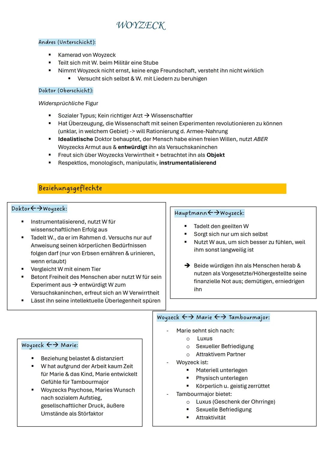 BASIS INFORMATIONEN
WOYZECK
AUTOR
ENTSTEHUNGSZEIT
EPOCHE
TEXTSORTE
AUFBAU
INTENTION
INFOS
Georg Büchner (1813-1837)
Schriftsteller, Medizine