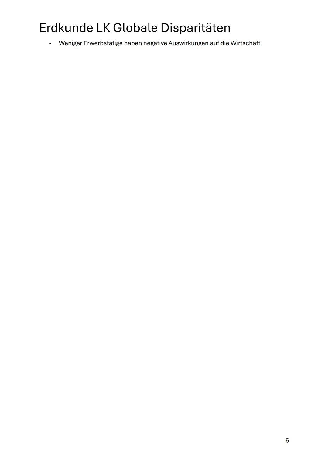 # Erdkunde LK Globale Disparitäten
1.Mermale der Entwicklungsstände
Entwicklungsland:
Ein Land, welches im Vergleich zu einem Industriela