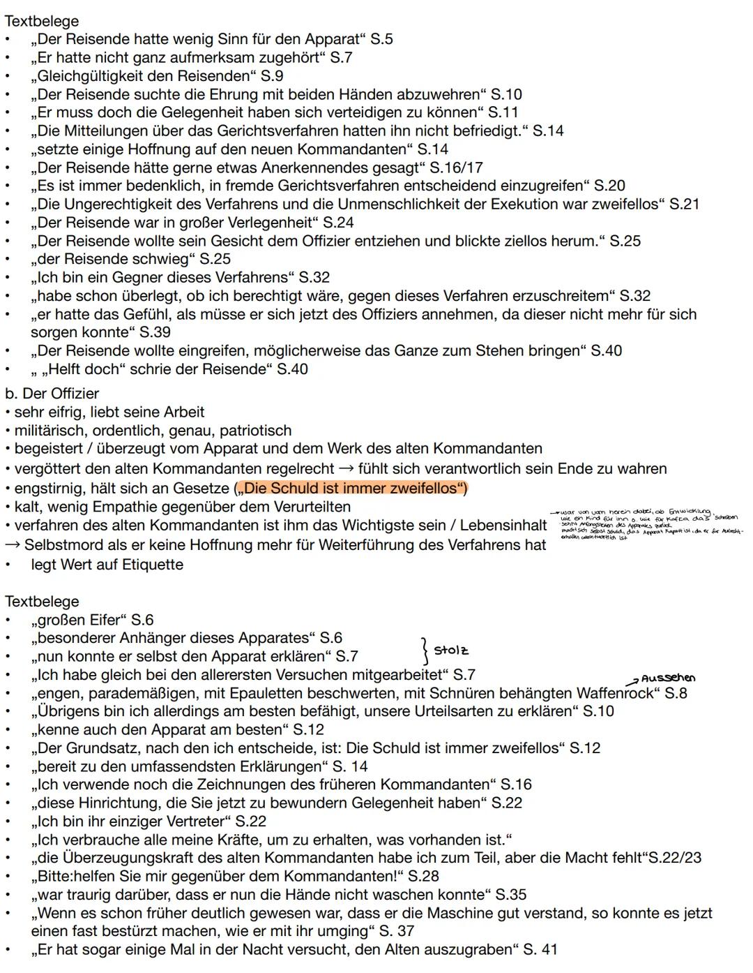 Aufgaben zum Buch
Sprachliche Gestaltung
• Kafka verwendet eine klare, präzise und knappe Sprache-> Direktheit seines Schreibstils
⚫ verwend