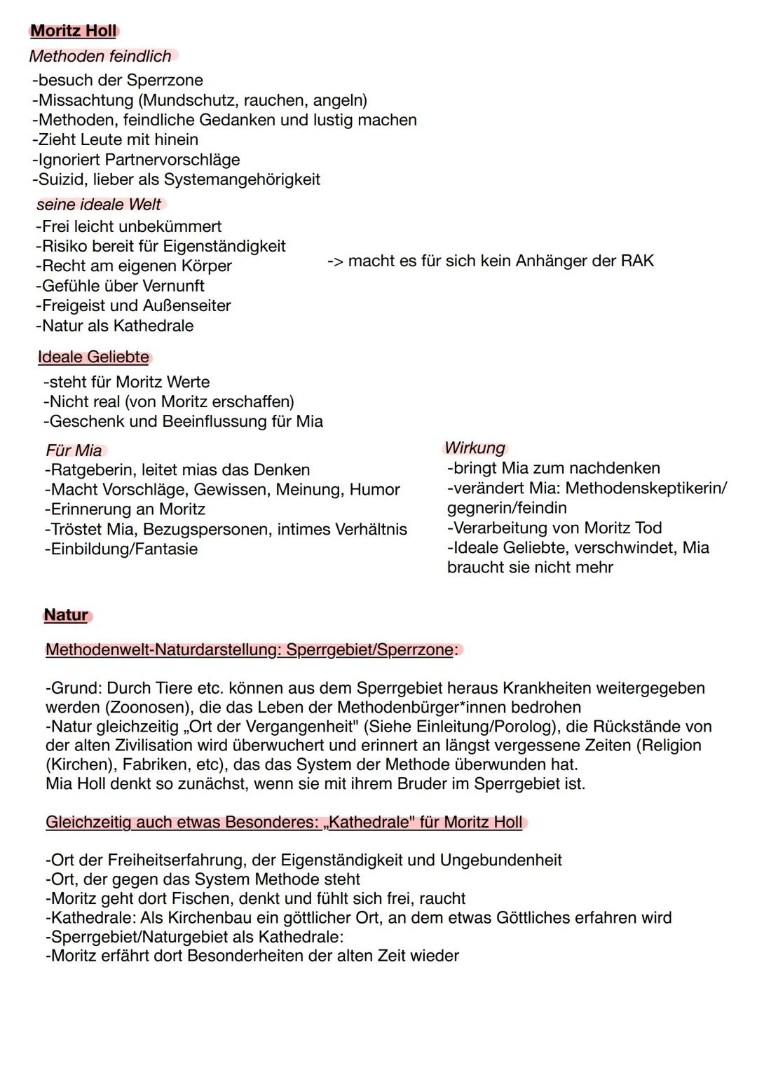 Romantik 1795-1848
Motive
Natur:
Einheit zwischen Mensch und Natur
nähe zu Gott in der Natur
Spiegel der Seele
Wald als Rückzugsort
Liebe zu