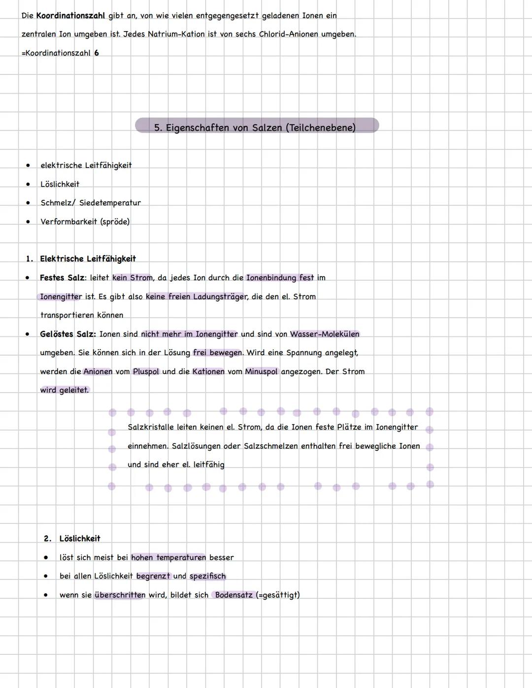 Themen:
• Eigenschaften von Metallen
METALLE & SALZE
•
Aufbau eines Metalls auf Teilchenebene
•
Verformbarkeit & el. Leitfähigkeit von Metal