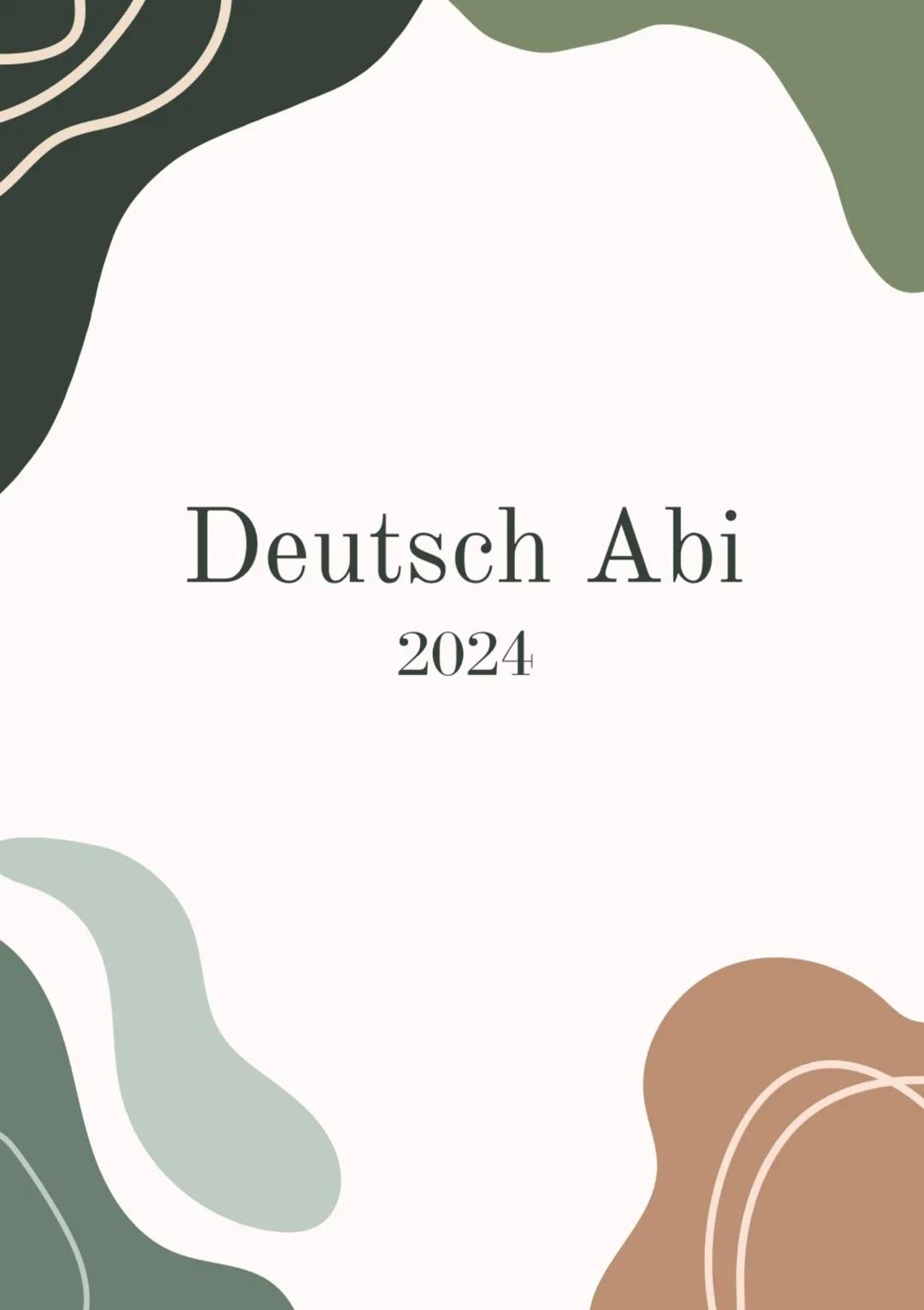 Deutsch Abi
2024 STILMITTEL
Anapher: Wiederholung von Wörtern.
Klimax Steigerung ("bekannt, berühmt, vergöttert")
Enumeratio: Aufzählung.
3