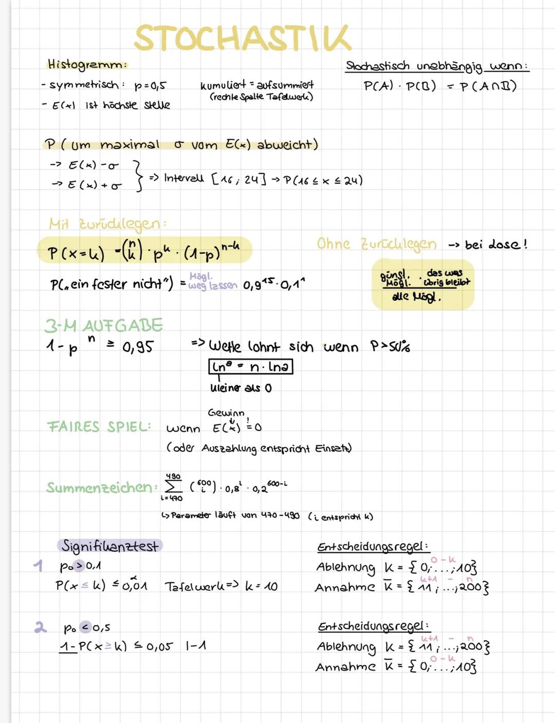 Mathe Abi
2024 Ableitungen
* $\sqrt{x}' \rightarrow \frac{1}{2\sqrt{x}}$ * $\ln = \frac{1}{x}$
Stammfunktion
* $x \rightarrow \frac{1}{2}x