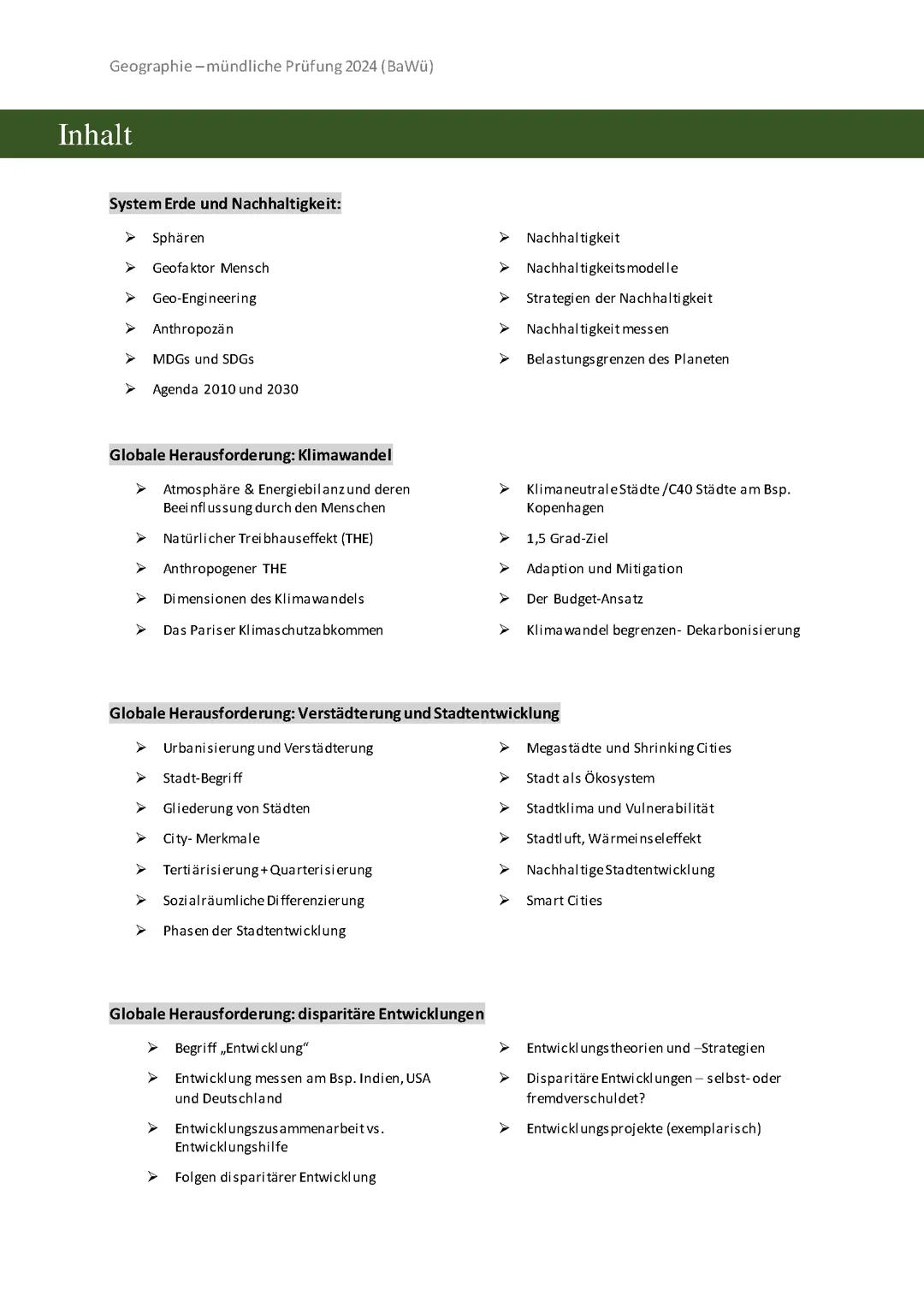 Geo – mündliche Prüfung 2024 (BaWü)