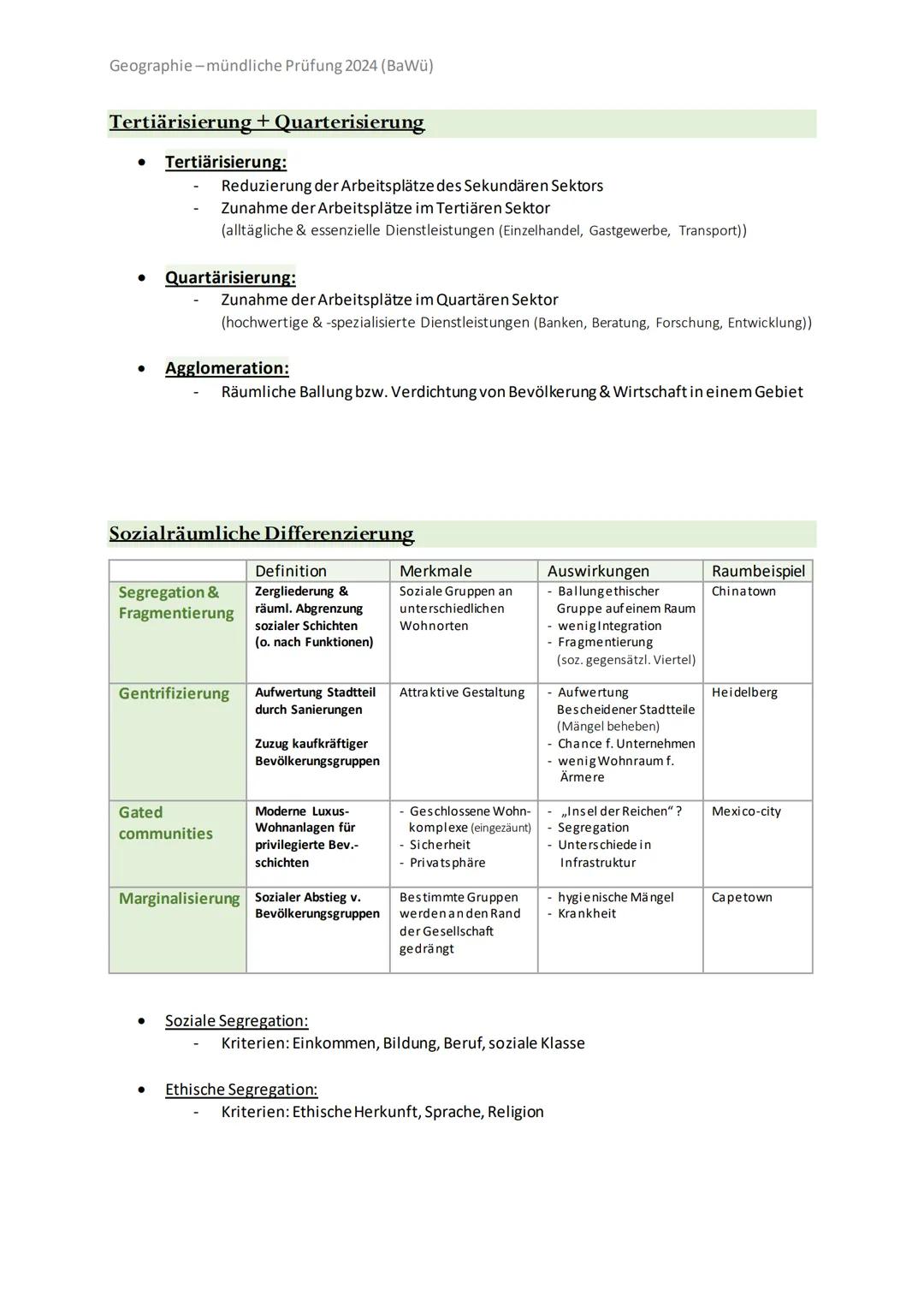 Geographie-mündliche Prüfung 2024 (BaWü)
Inhalt
System Erde und Nachhaltigkeit:
Sphären
Geofaktor Mensch
Geo-Engineering
Anthropozän
MDGs un