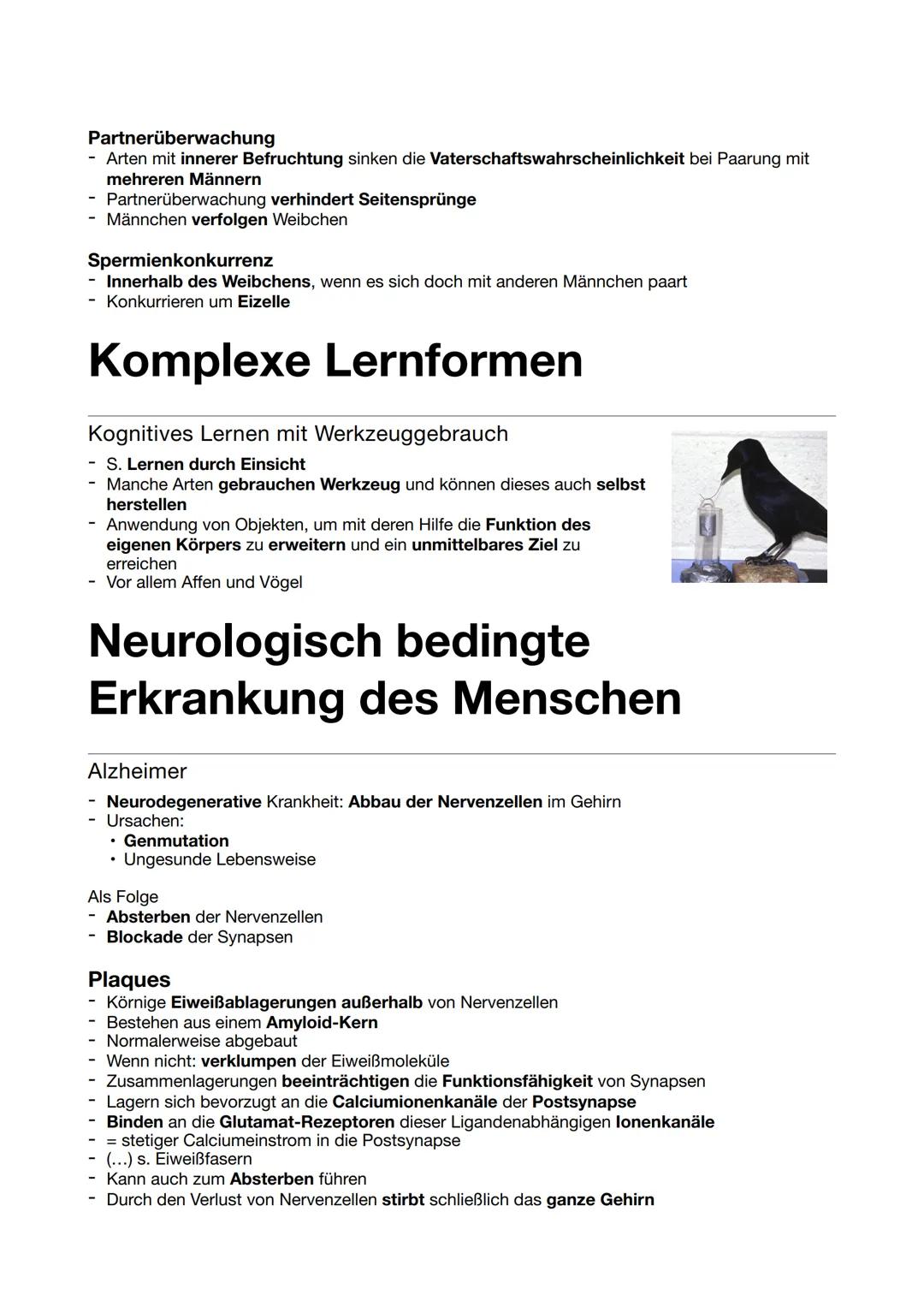 # Verhaltensbiologie
Allgemein
Verhalten
- Interaktion und Reaktion eines Tieres mit/auf seine Umwelt
- Unvermeidlich: man kann sich nicht