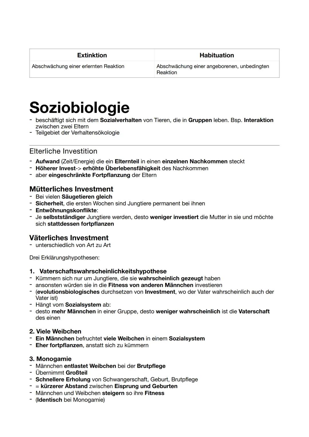 # Verhaltensbiologie
Allgemein
Verhalten
- Interaktion und Reaktion eines Tieres mit/auf seine Umwelt
- Unvermeidlich: man kann sich nicht