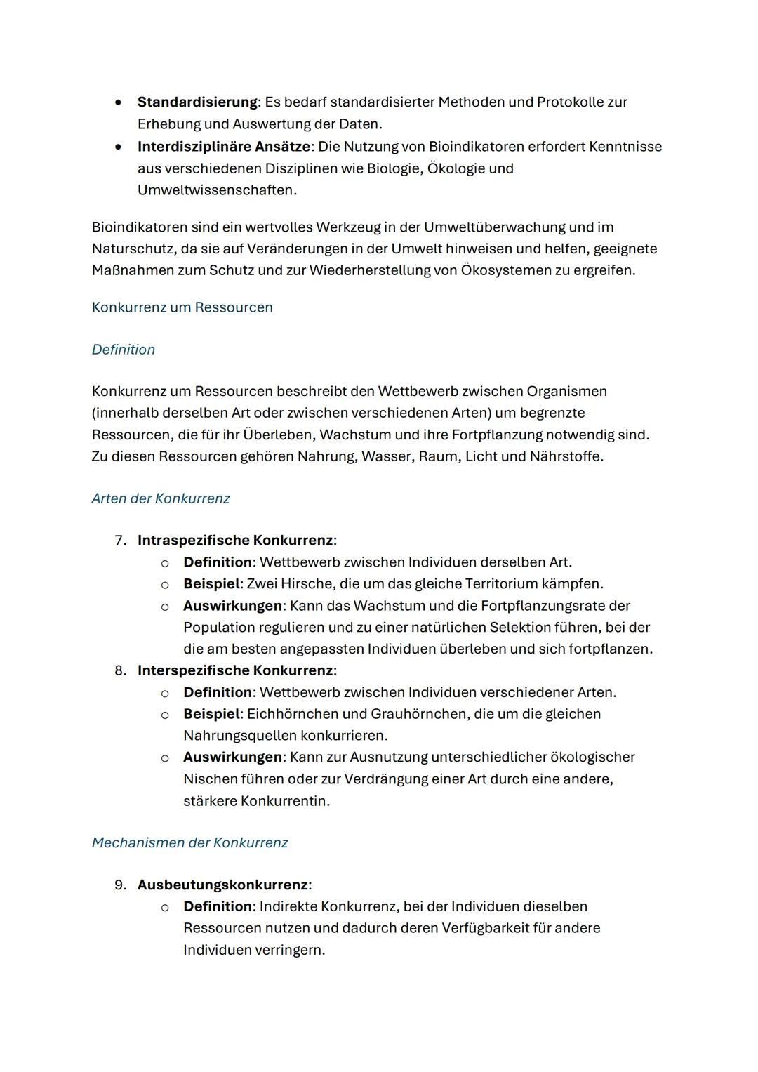 Lernzettel: Lebewesen und Umwelt in Biologie
1. Wechselbeziehungen in der Biosphäre
• Symbiose: Zusammenleben zweier Arten zum gegenseitigen