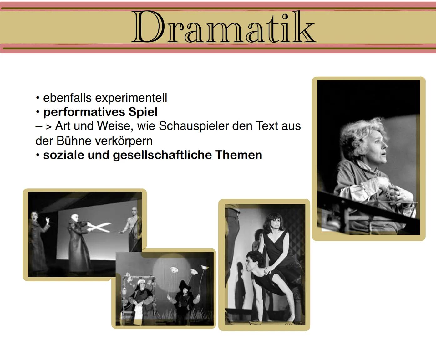 # Postmoderne
(Ab 1989) Gliederung
Definition
S.1
Historischer Hintergrund
5.2
Welt- und Menschenbild
S.3
Themen und Motive
5.4
Sprache
5.