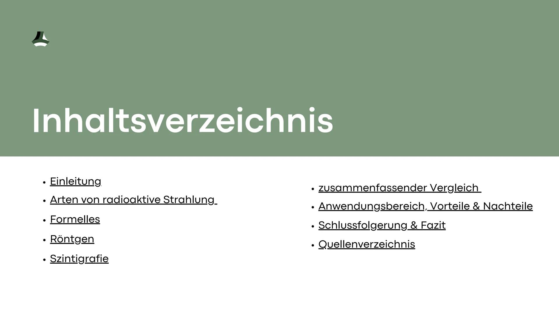 # Radioaktivität
in der Medizin
Diagnostische Anwendungen ionisierender
Strahlung im Gesundheitswesen
Fach: Physik
Präsentiert von:
Elif