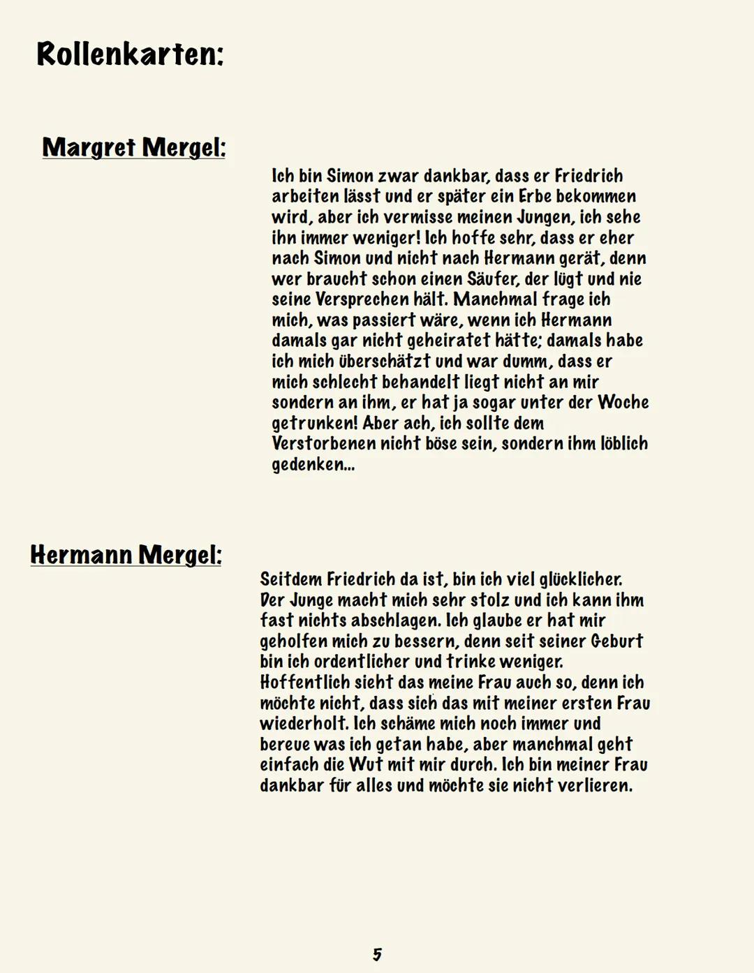 # Portfolio
Die Judenbuche
Annette von Droste-Hülshoff
Dorf
B Inhaltsverzeichnis
1. Tabelle zum Dorf B.................................