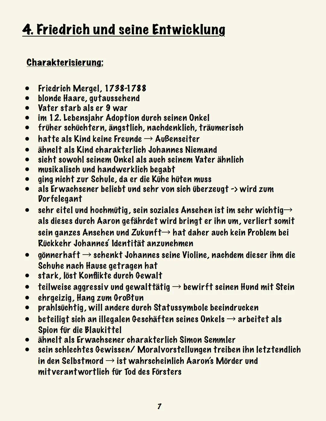 # Portfolio
Die Judenbuche
Annette von Droste-Hülshoff
Dorf
B Inhaltsverzeichnis
1. Tabelle zum Dorf B.................................