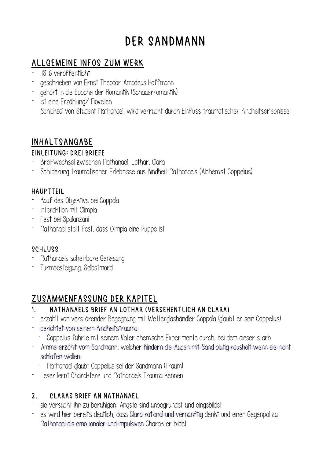 Mündliches Deutsch Abi 2024