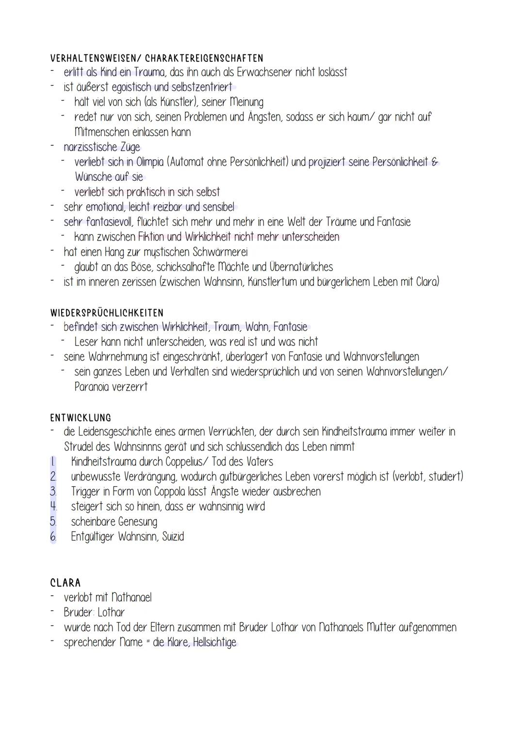 DER SANDMANN
ALLGEMEINE INFOS ZUM WERK
1816 veröffentlicht
geschrieben von Ernst Theodor Amadeus Hoffmann
gehört in die Epoche der Romantik