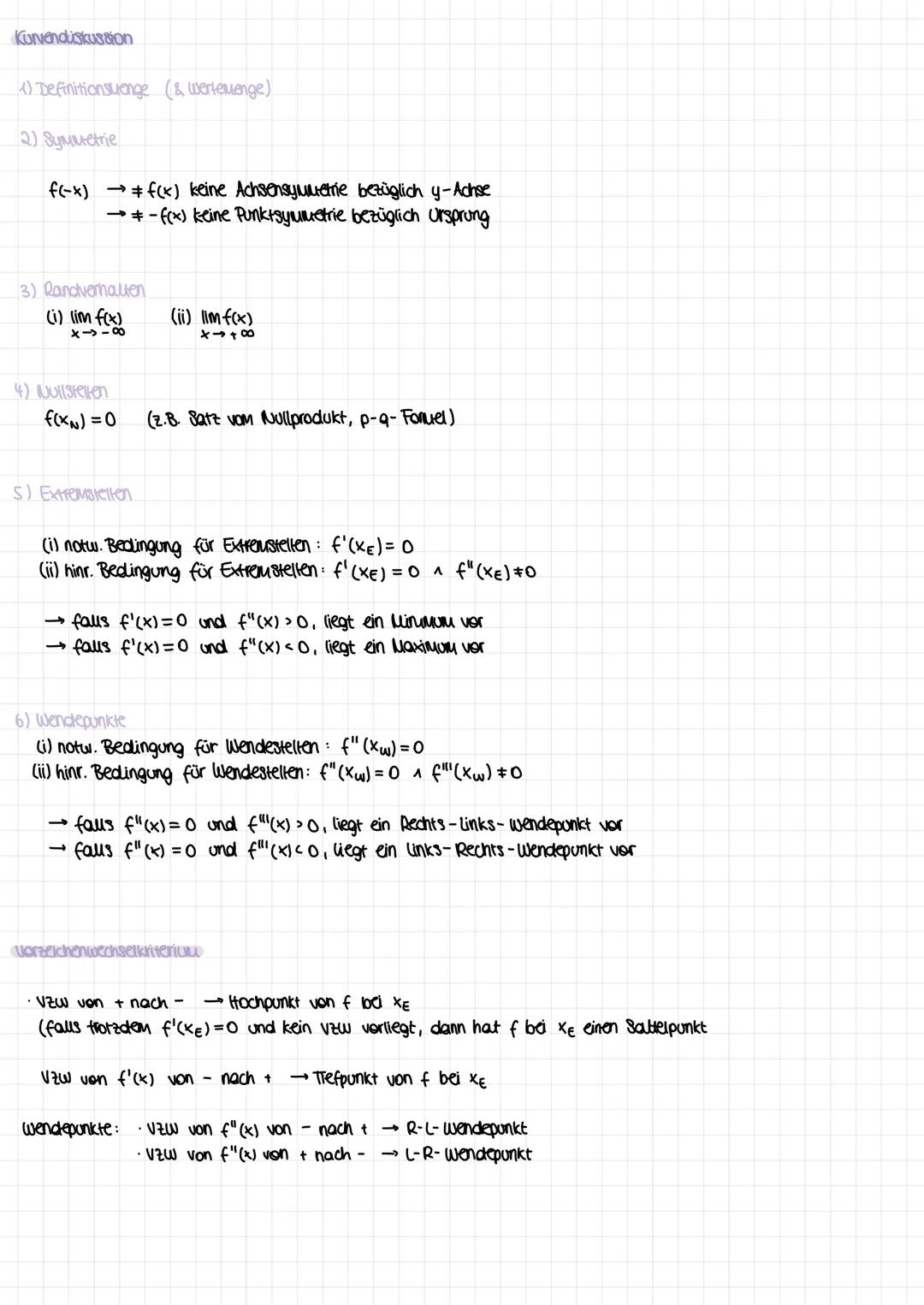 Analysis # Quadratische Funktionen
SHeckfaktor
allgemeine Feru f(x)= ax² + bx + c
Scheitelpunkt feru f(x) = a (x-d)² +e
Verschiebung in