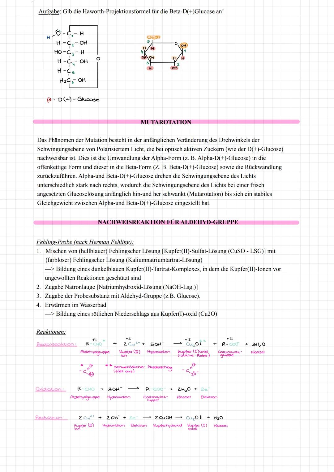 # KOHLENHYDRATE
NAMENSGEBUNG:
• die Verbindungen der Kohlenhydrate enthalten neben Kohlenstoff auch Sauerstoff und Wasserstoff, die
wie im