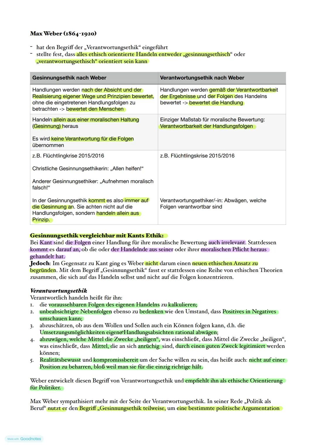 I. Verantwortung und Angewandte Ethik
4.1 Verantwortungsethik
Dimensionen des Verantwortungsbegriffs
Hans Jonas: Moderne Wissenschaft und Te