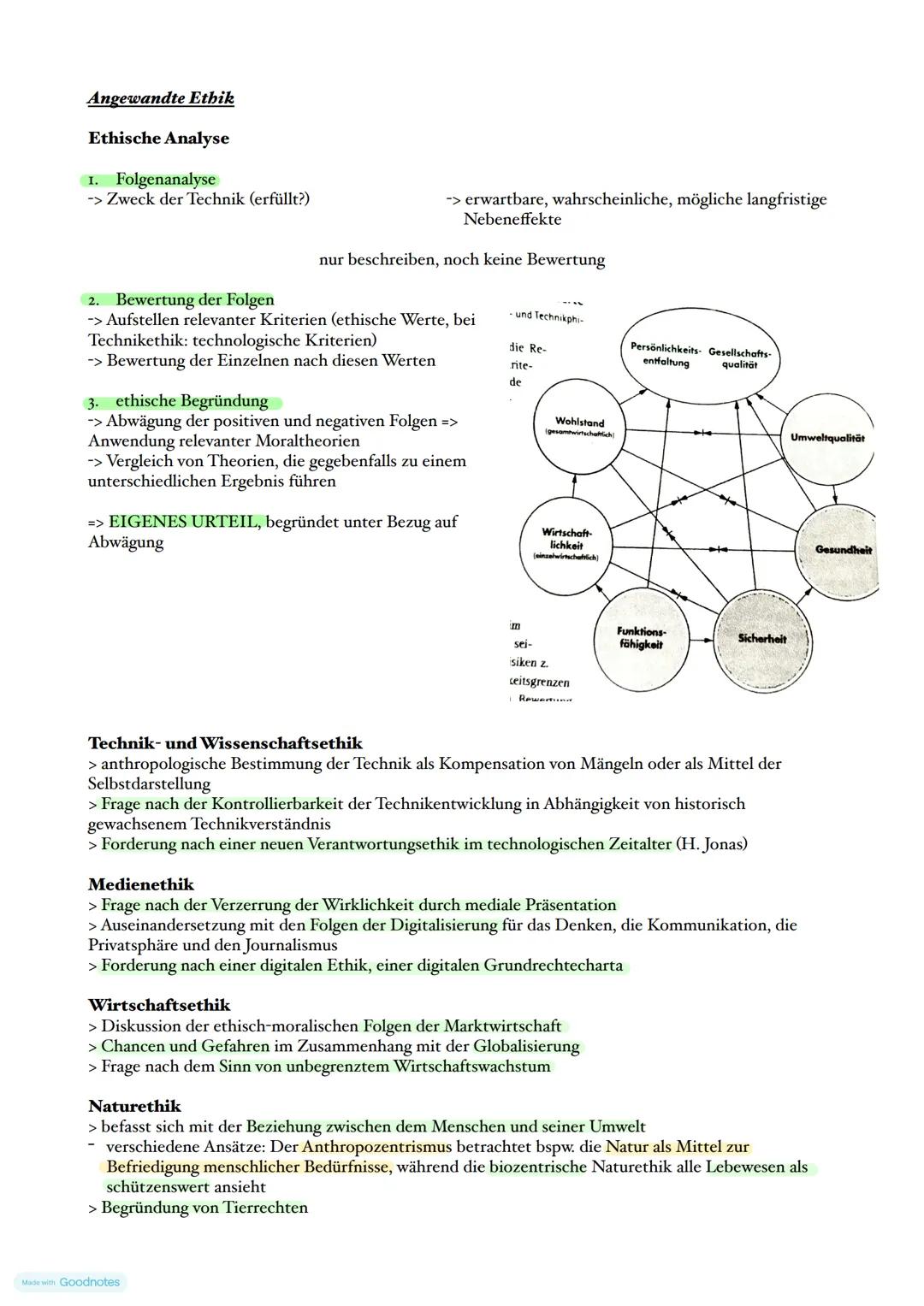 I. Verantwortung und Angewandte Ethik
4.1 Verantwortungsethik
Dimensionen des Verantwortungsbegriffs
Hans Jonas: Moderne Wissenschaft und Te