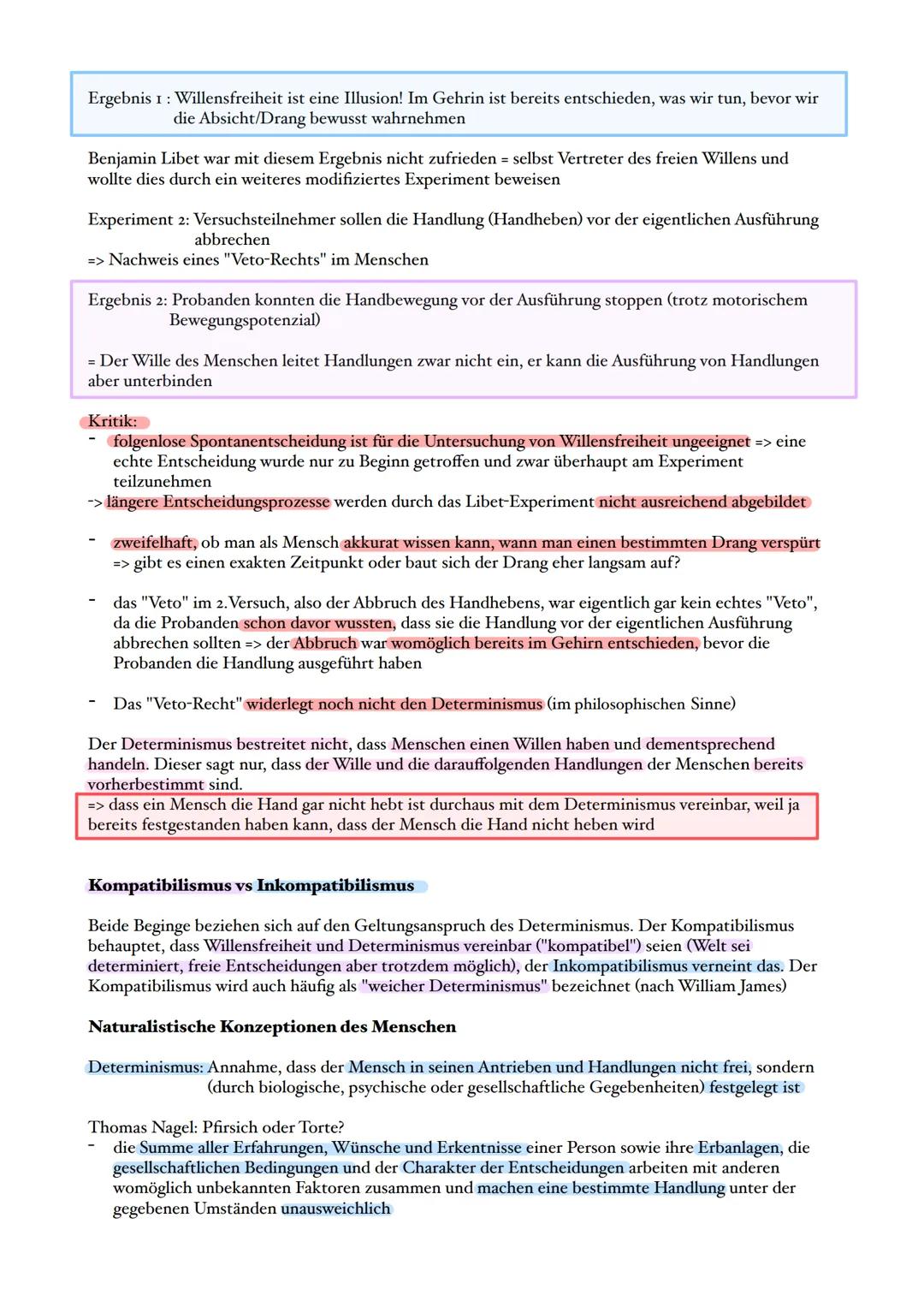 I.
Ethik Abitur Basisfach 2024
Freiheit und Selbstverständnis des Menschen
Freiheit bedeutet nicht nur "Fehlen von Fesseln", sondern Autonom