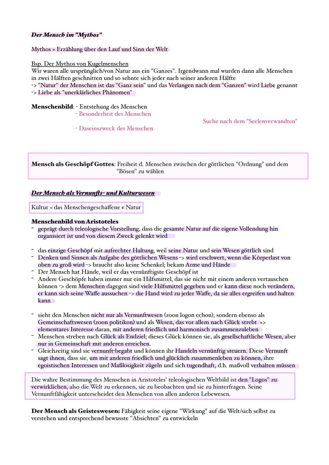 I.
Ethik Abitur Basisfach 2024
Freiheit und Selbstverständnis des Menschen
Freiheit bedeutet nicht nur "Fehlen von Fesseln", sondern Autonom