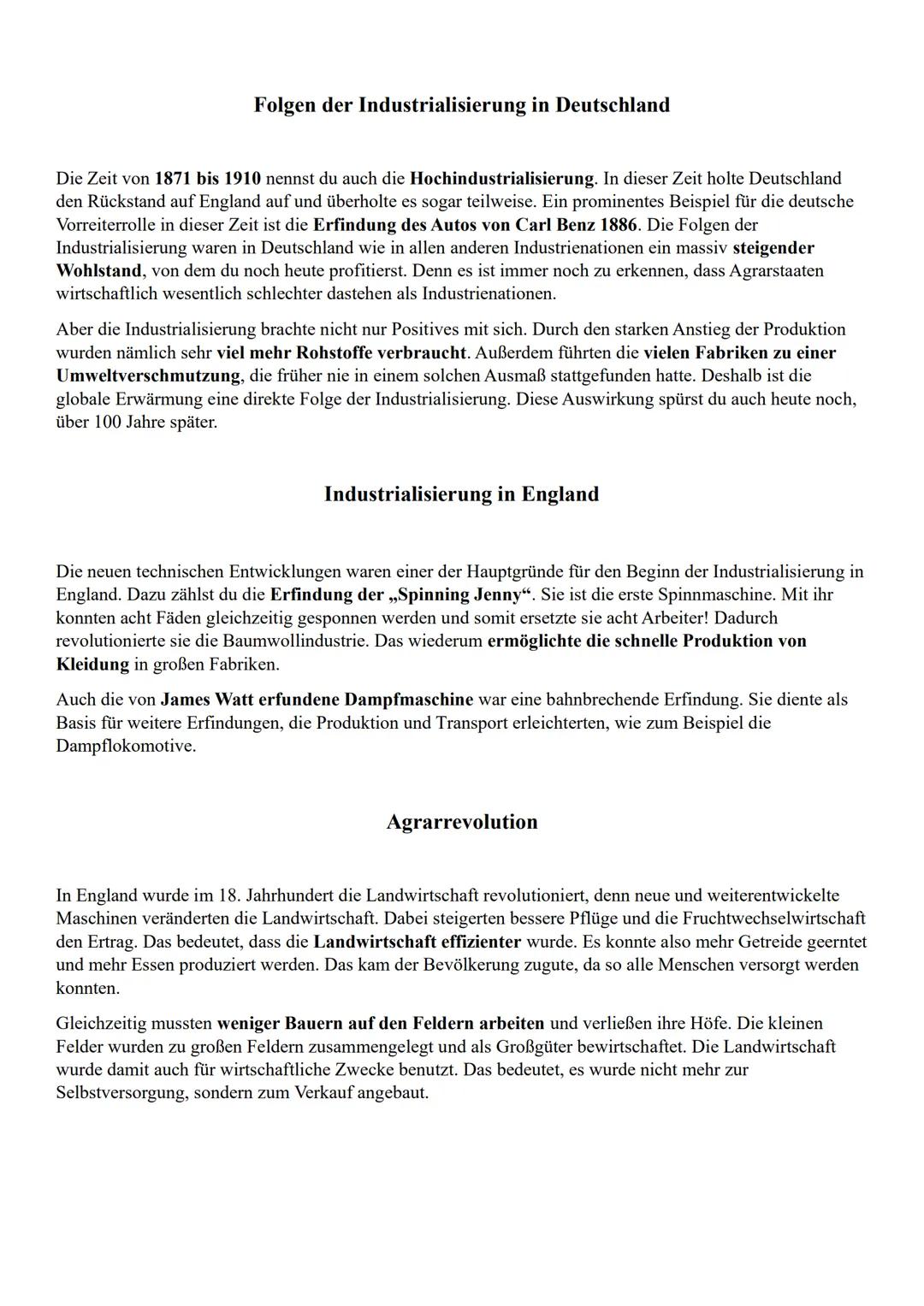 # Industrielle Revolution
Erste Industrielle Revolution
(18./19. Jahrhundert)
Bis heute gab es vier Industrielle Revolutionen. Wenn man vo