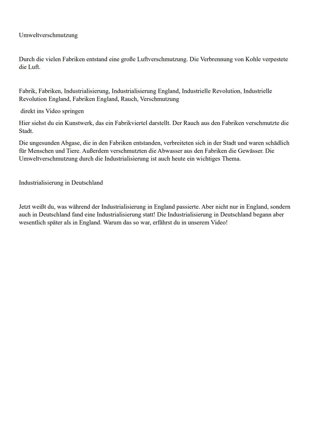 # Industrielle Revolution
Erste Industrielle Revolution
(18./19. Jahrhundert)
Bis heute gab es vier Industrielle Revolutionen. Wenn man vo