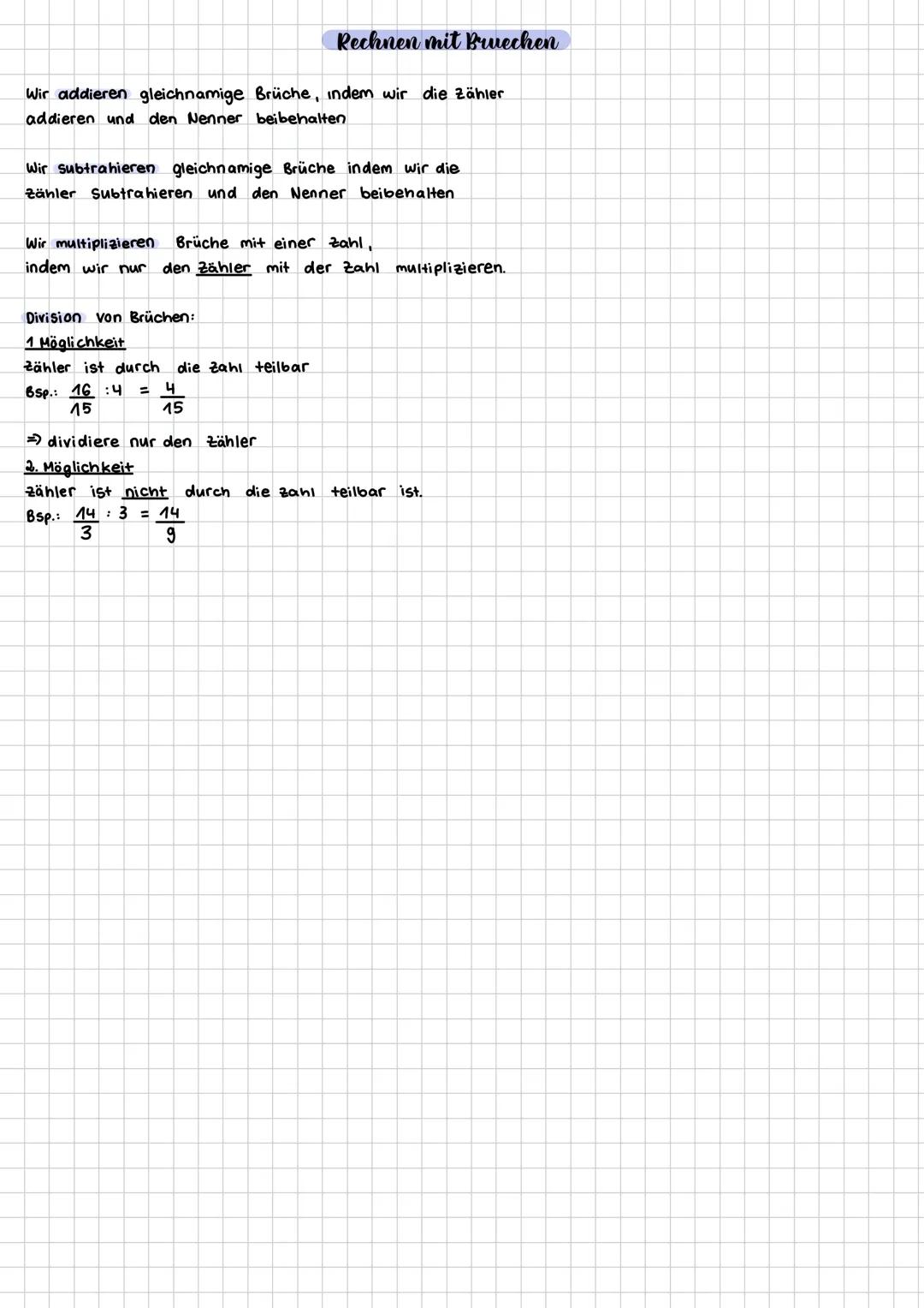welche Zahl liegt hier?
+
0
1
2
3
4
die Hälfte
das Viertel
das Achtel
Brueche
die Bruchschreibweise
zerlege das Ganze in eine bestimmte
Anza