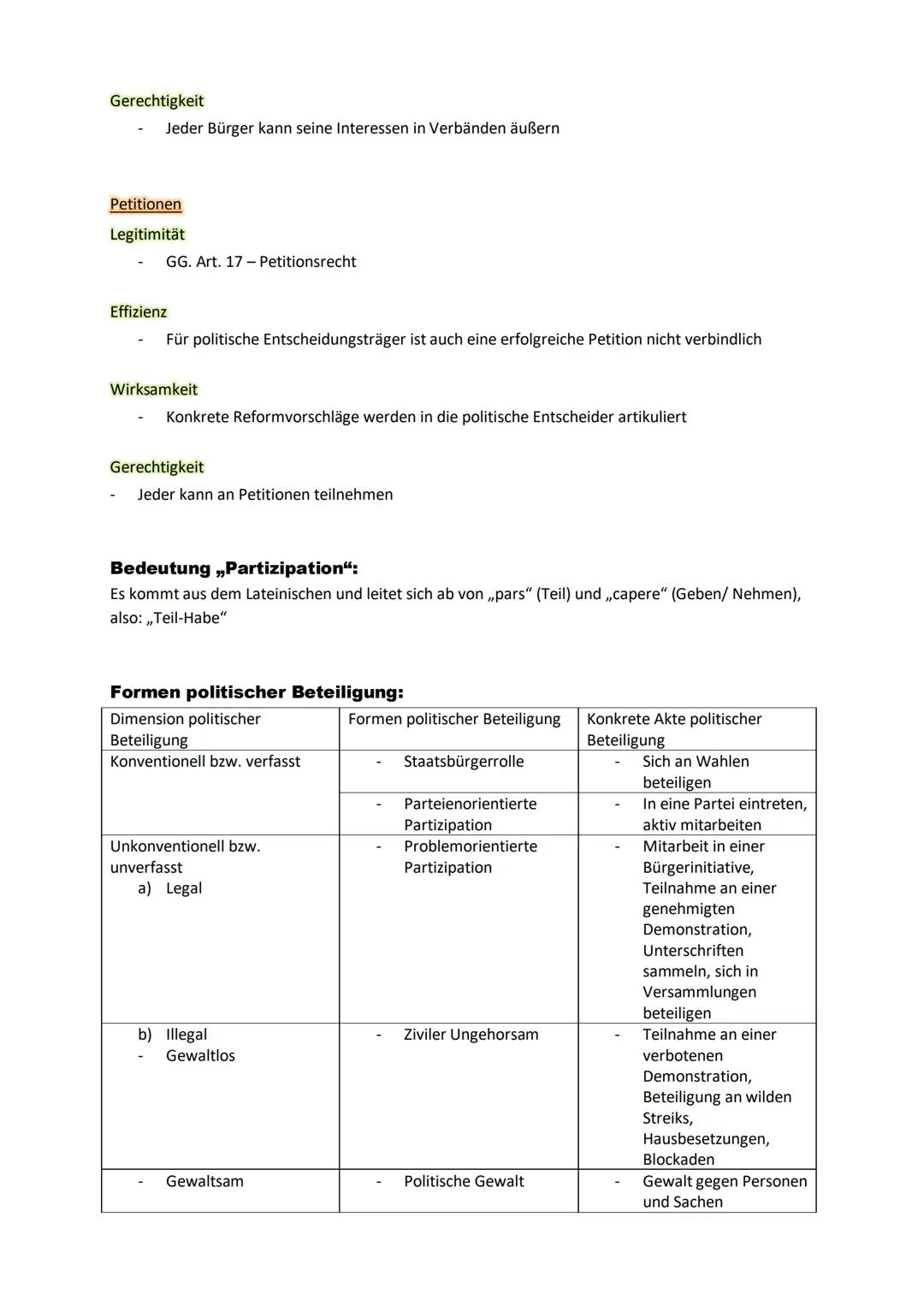 12.1
Politische Akteure (Parteien, Bürger, Verbände, Initiativen und Bewegungen) im politischen
Entscheidungsprozess
→ Aufgaben und Einfluss