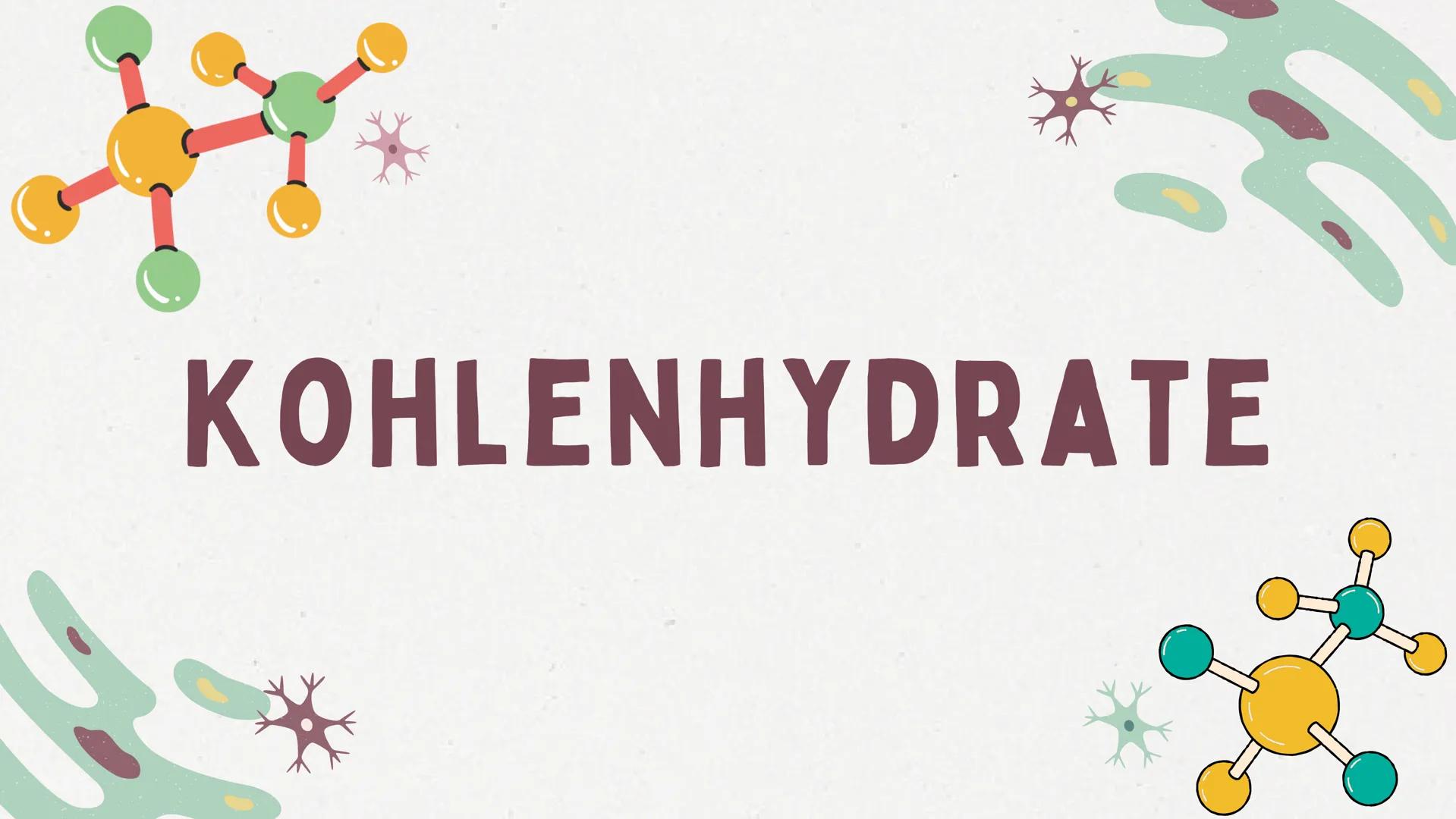 # KOHLENHYDRATE # AGENDA
• Definition von Kohlenhydraten
• Nutzen
• Kategorisierung
• Aufbau von Kohlenhydraten
• Zusammenfassung
• Qu