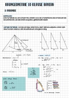 Know Raumgeometrie : Pyramide, Kegel, Kugel thumbnail