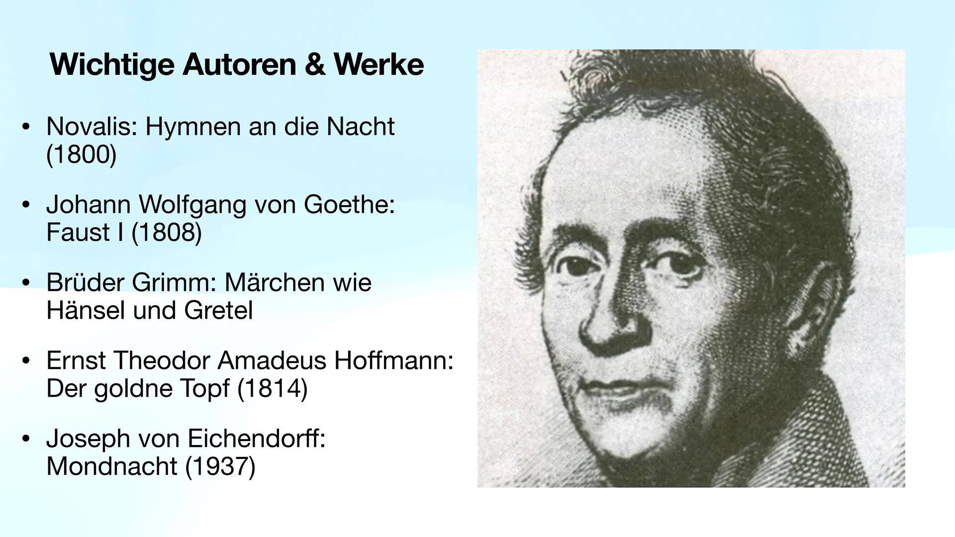 # Die Epoche der Romantik
„Die Welt muss romantisiert werden. So findet man den
ursprünglichen Sinn wieder.“-Novalis
Maira Hauck # Definit