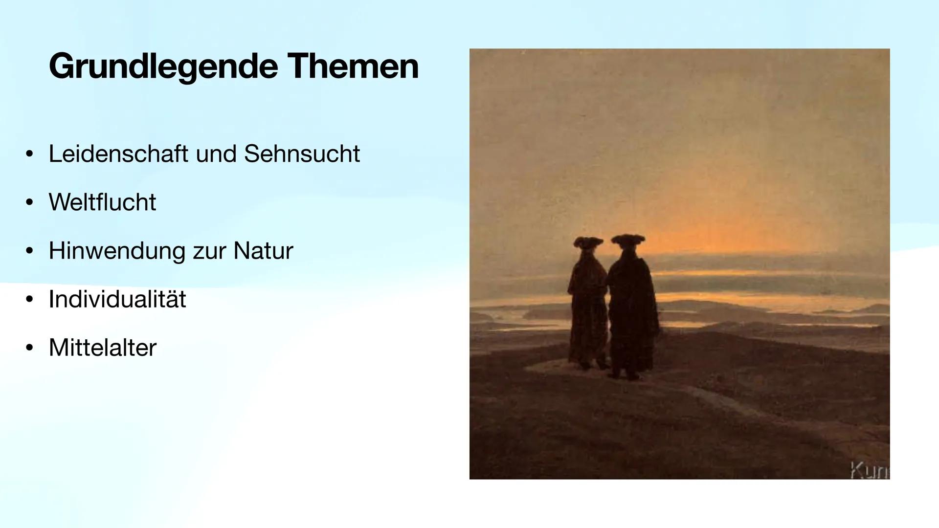 # Die Epoche der Romantik
„Die Welt muss romantisiert werden. So findet man den
ursprünglichen Sinn wieder.“-Novalis
Maira Hauck # Definit
