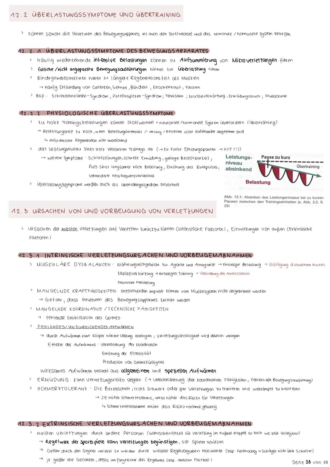 10. Zielbereiche des Sports
10.1 ÜBERSICHT
Sportbereich
Leistungsniveau
Gesundheitssport
Gesundheit
Fitnesssport
fit Sein
Leistungssport
Höc