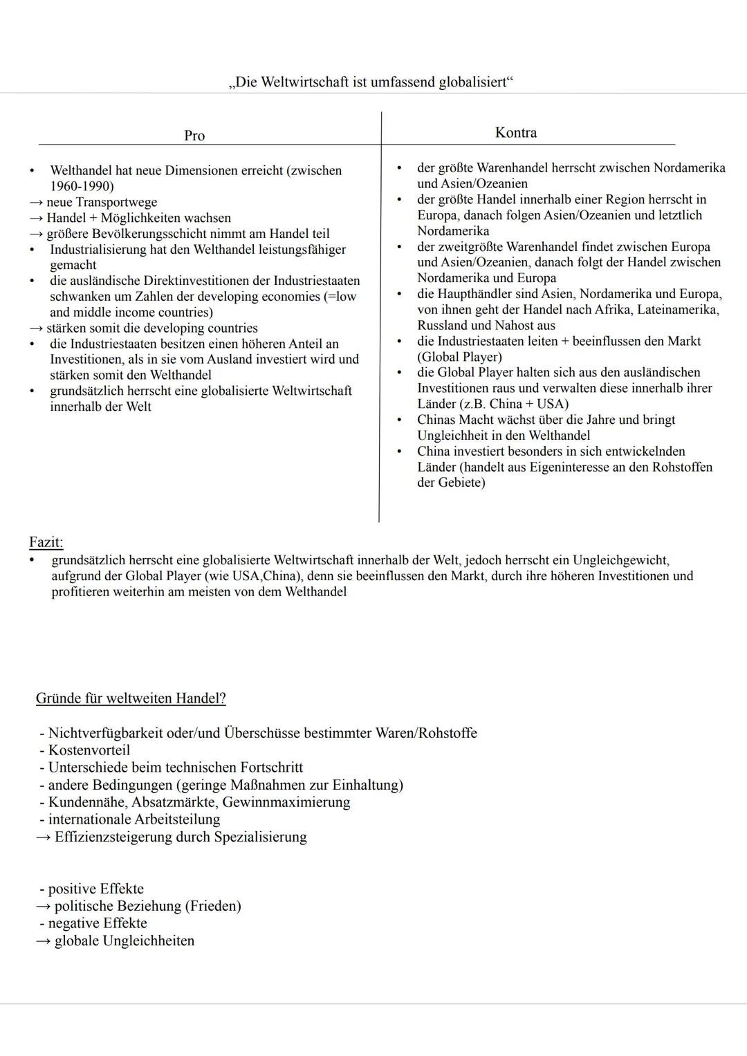 Globalisierung
Definition:
•
Vernetzung der Welt in den Bereichen...
- Politik
- Wirtschaft
- Kultur
- Umwelt
- Kommunikation
•
dieses Prinz