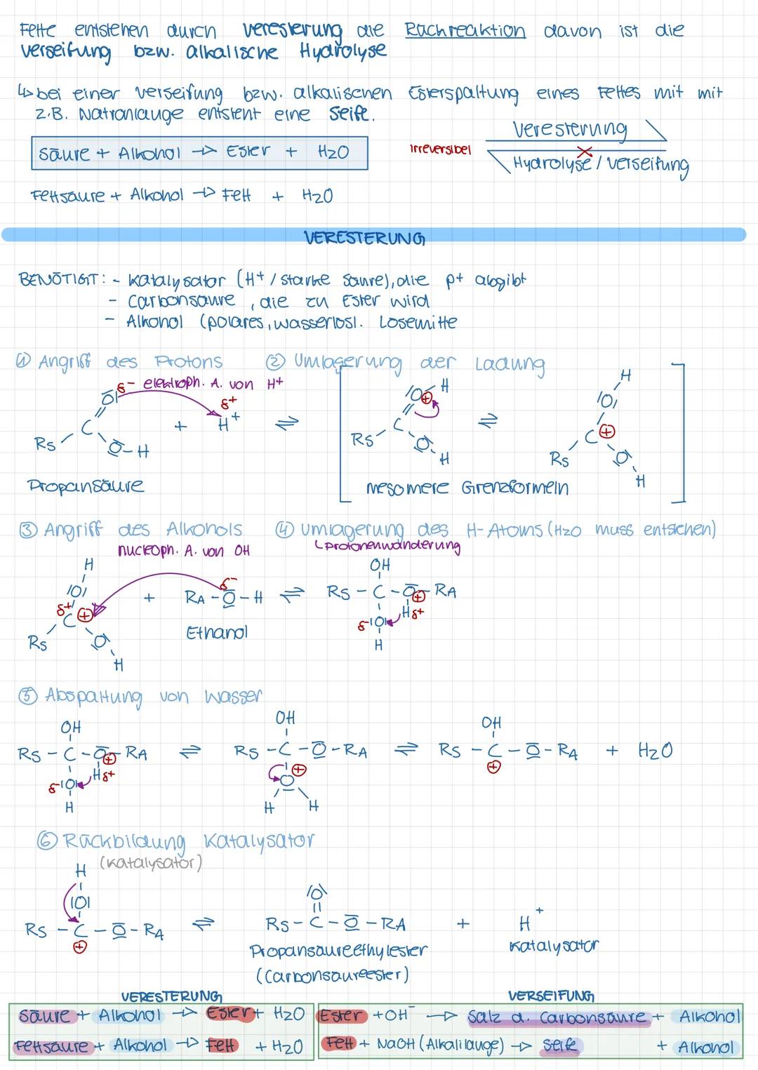 ÜBERSICHT REAKTIONSMECHANISMUS
NAME
radikalische Substitution SR
elektrophile Addition EA
nucleophile Substitution SN
nuclephile Additi