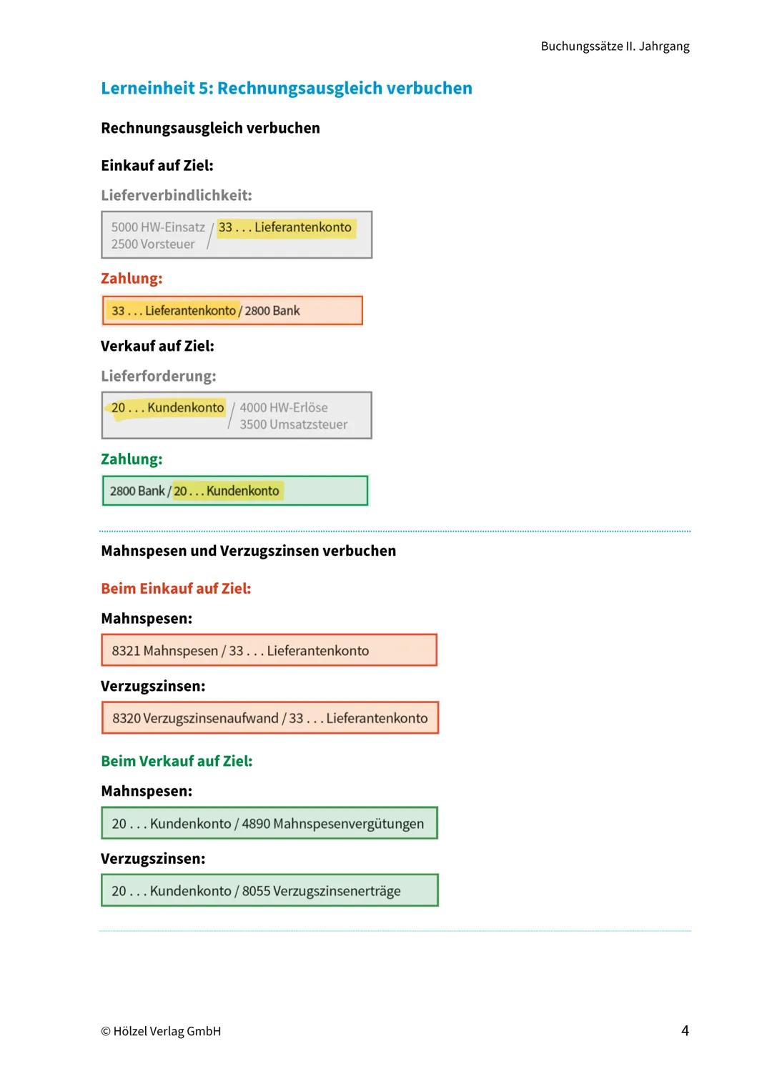Sammelmappe
Buchungssätze II. Jahrgang
Kapitel 1
Doppelte Buchführung in
der Praxis - Basics
1 Einkauf und Verkauf von Waren
verbuchen 1
2 A
