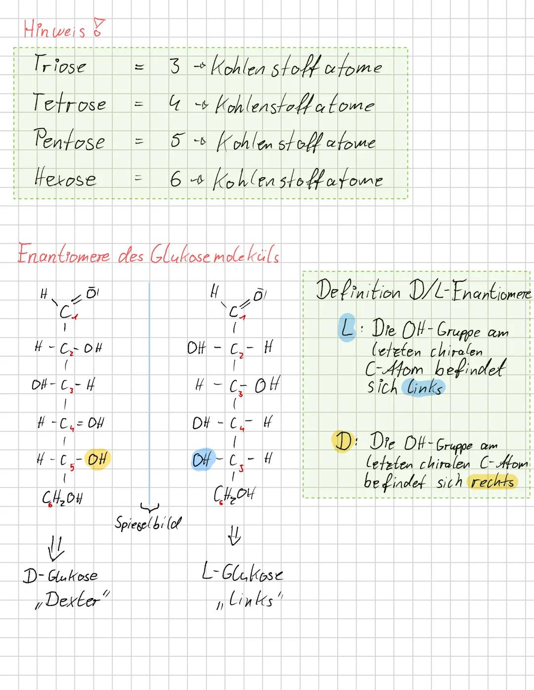 # Kohlenhydrate-Chemie
Kurzer Überblick:
L. Es gibt eine große Anzahl an Kohlehydraten (Zuckermolekühle).
Loz. B. Glukose, Fruktose, Lakt